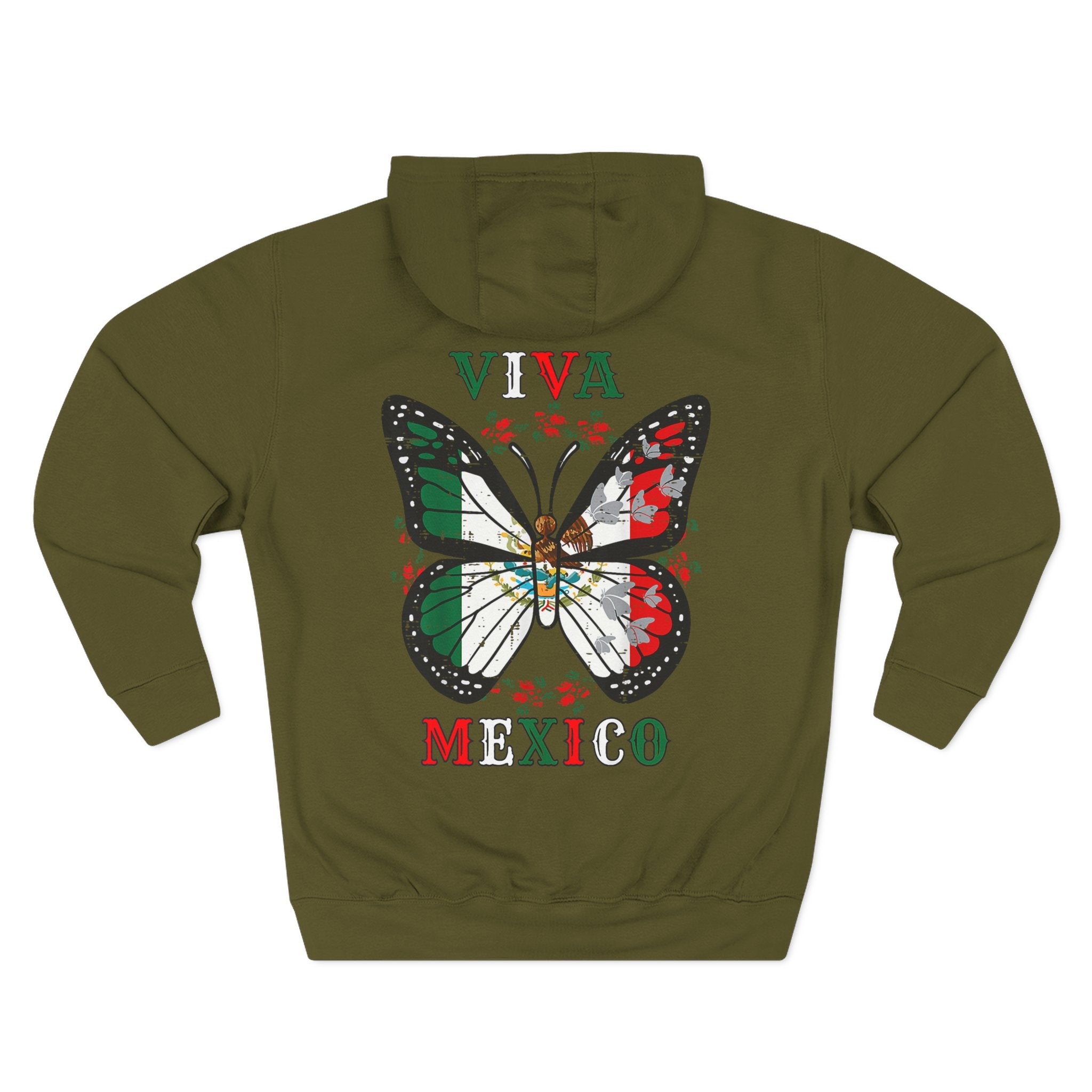 Viva Mexico Butterfly Hoodie