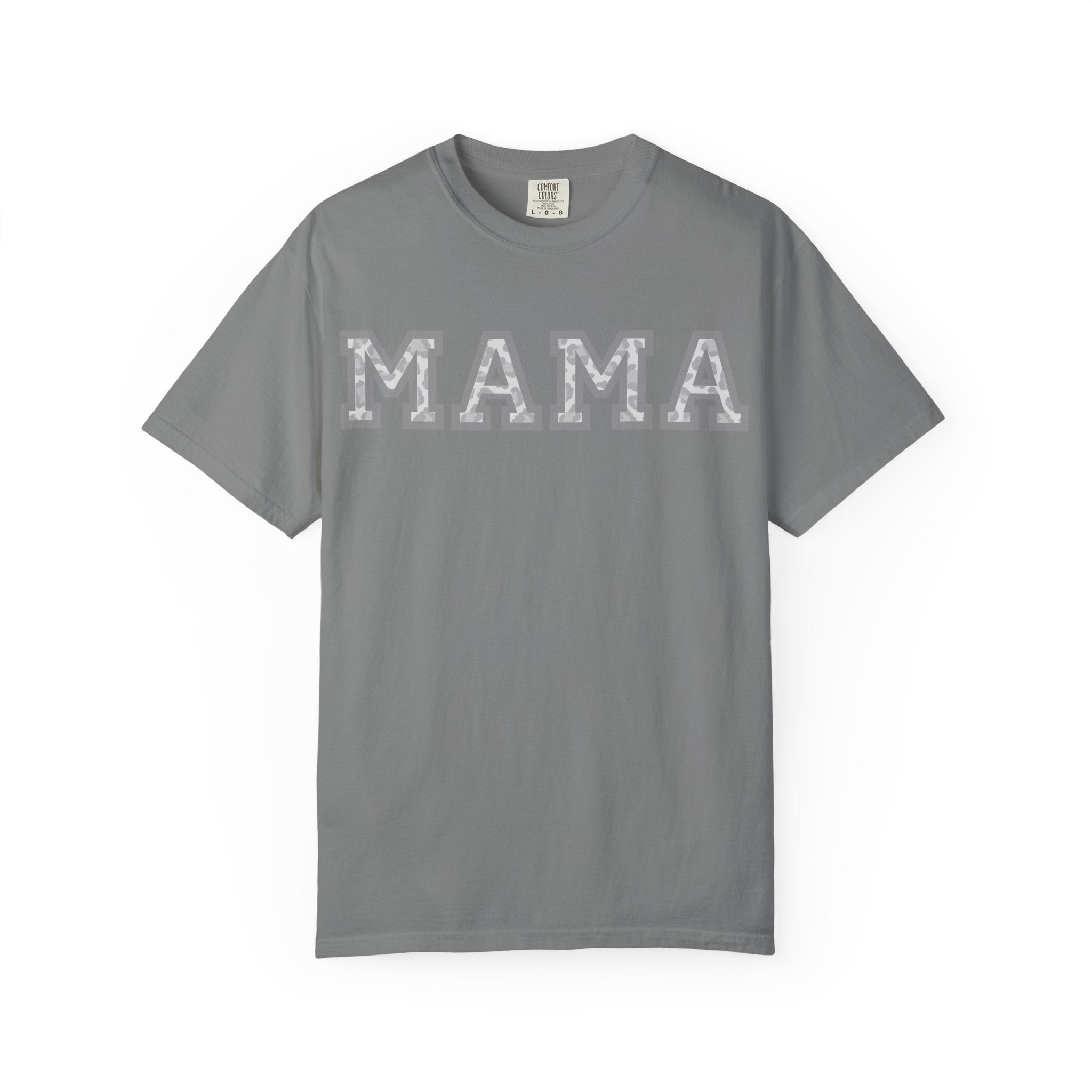 Mama Graphic T-Shirt Vintage Varsity Mom Tee for Mother's Day & Everyday