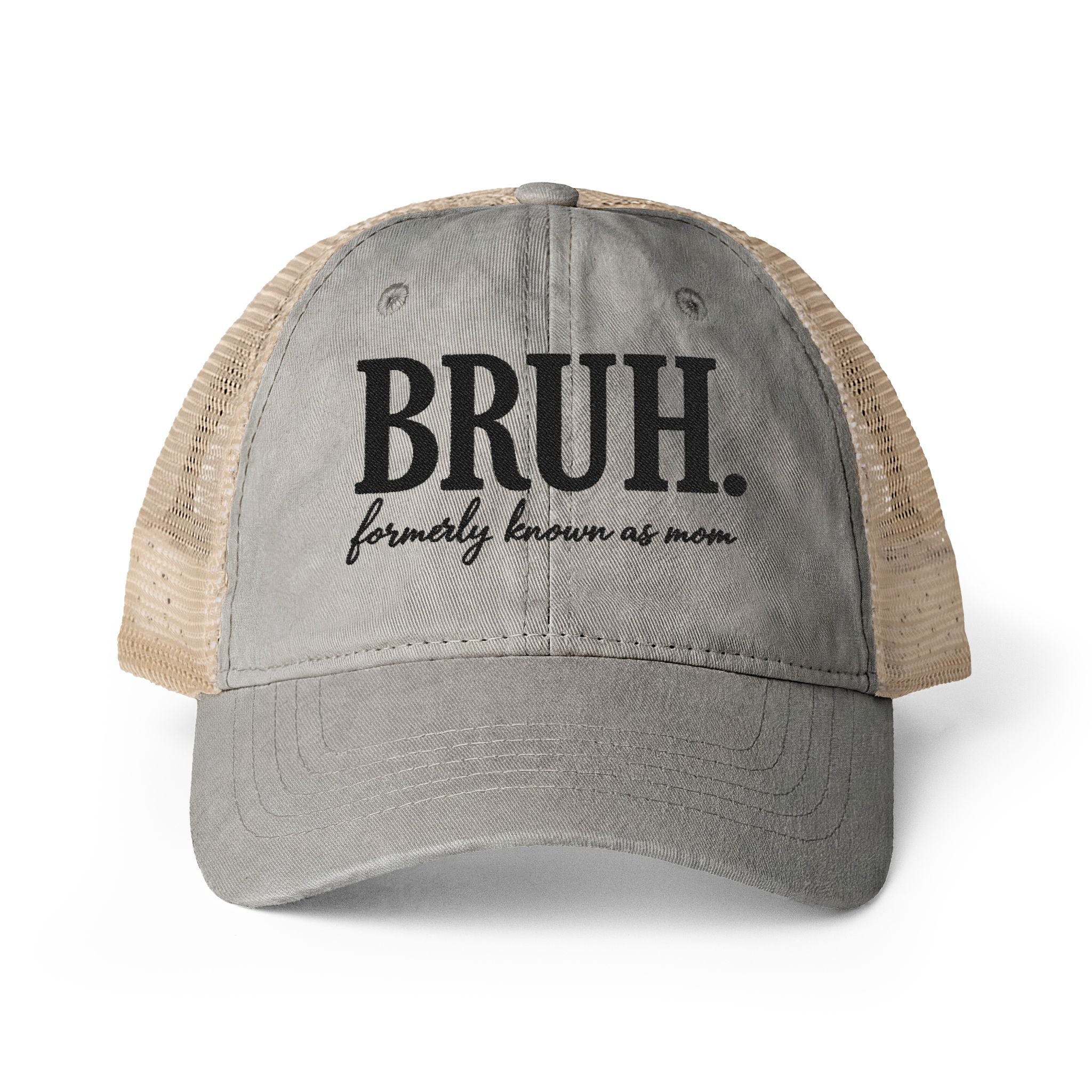Women's Washed Mesh-Back Cap