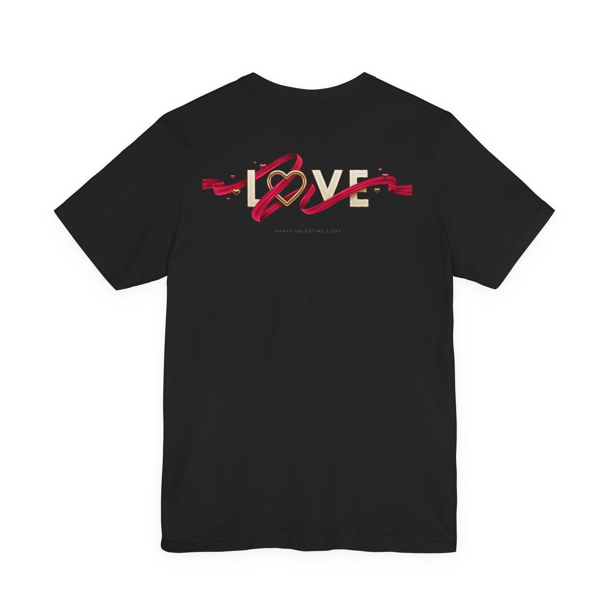 XOXO Bow Hearts T-Shirt | Love Scribble Back Tee