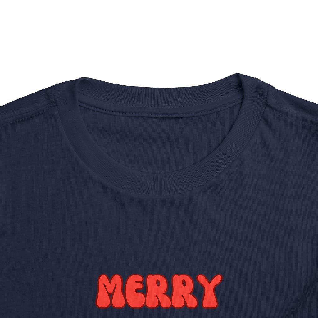 Merry Christmas Penguin Toddler Tee
