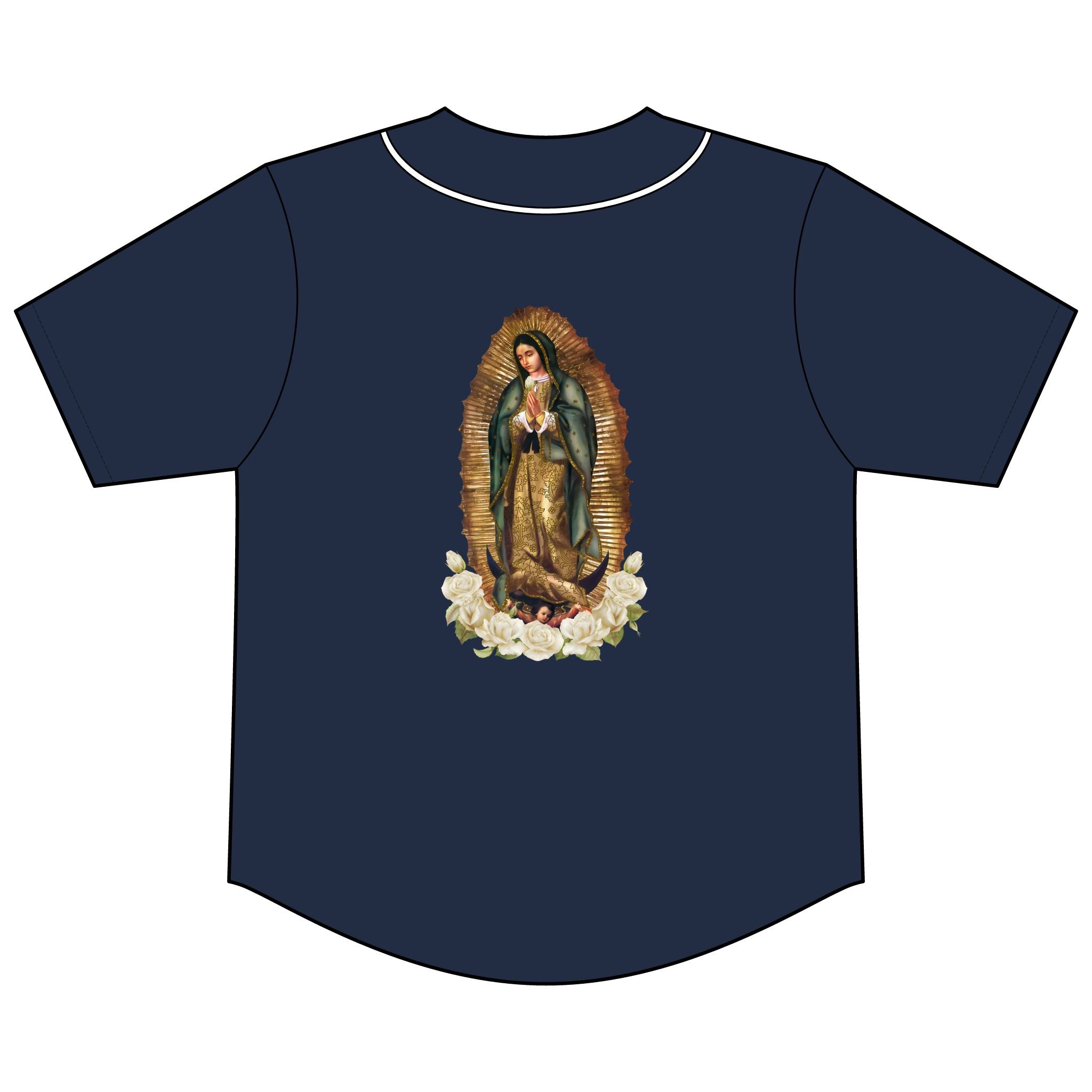 Our Lady of Guadalupe Baseball Jersey