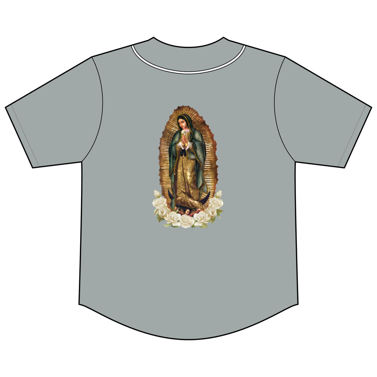 Our Lady of Guadalupe Baseball Jersey