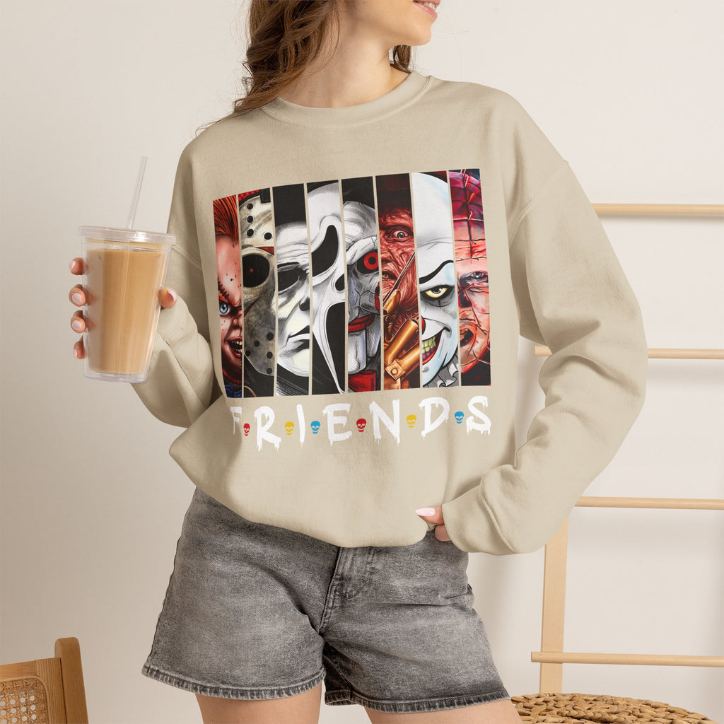 Horror Icons 'Friends' Crewneck Sweatshirt