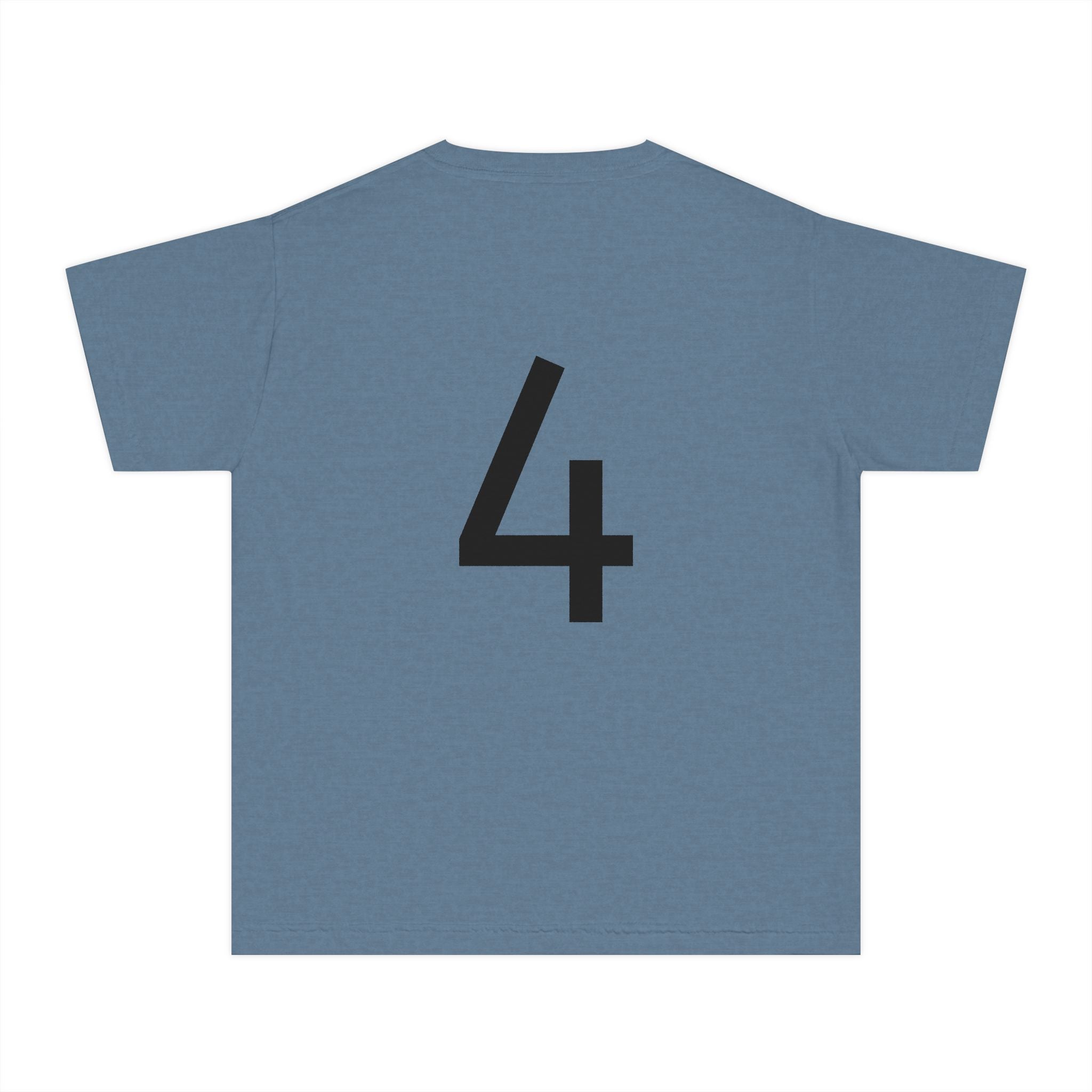Birthday Girl Tee — Kids 4th Birthday Shirt with Pink Balloon Back Design