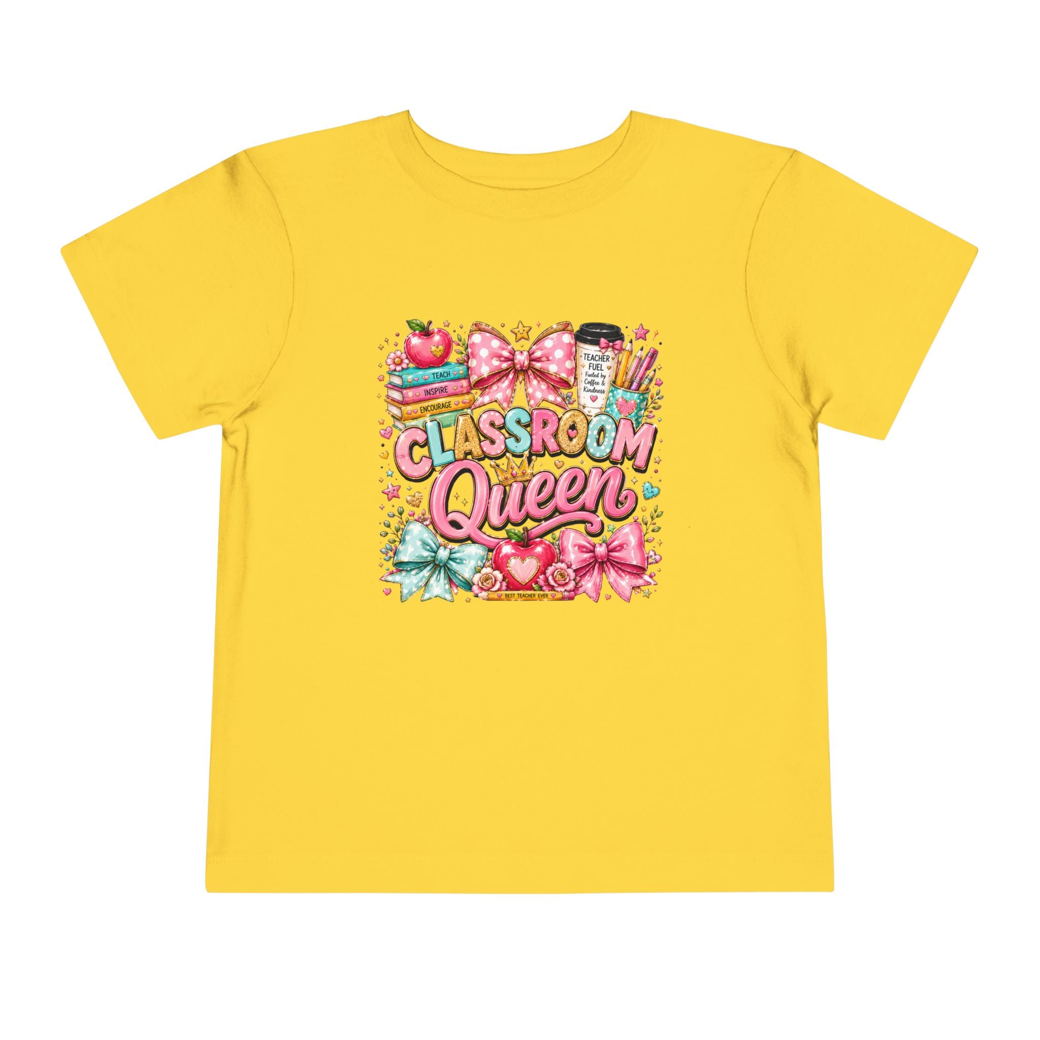 Classroom Queen Toddler T-Shirt — Cute School Teacher Inspired Tee