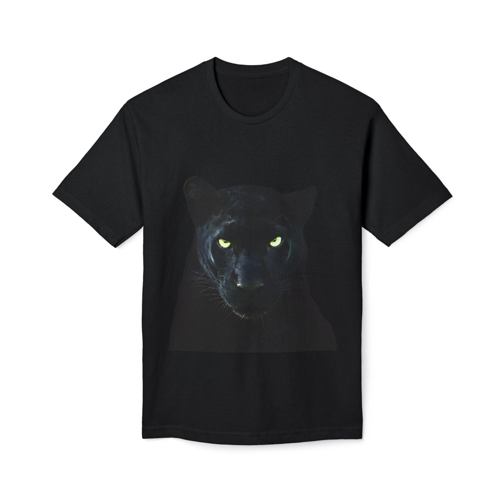 Black Panther Portrait T-Shirt — Bold Cat Graphic Tee