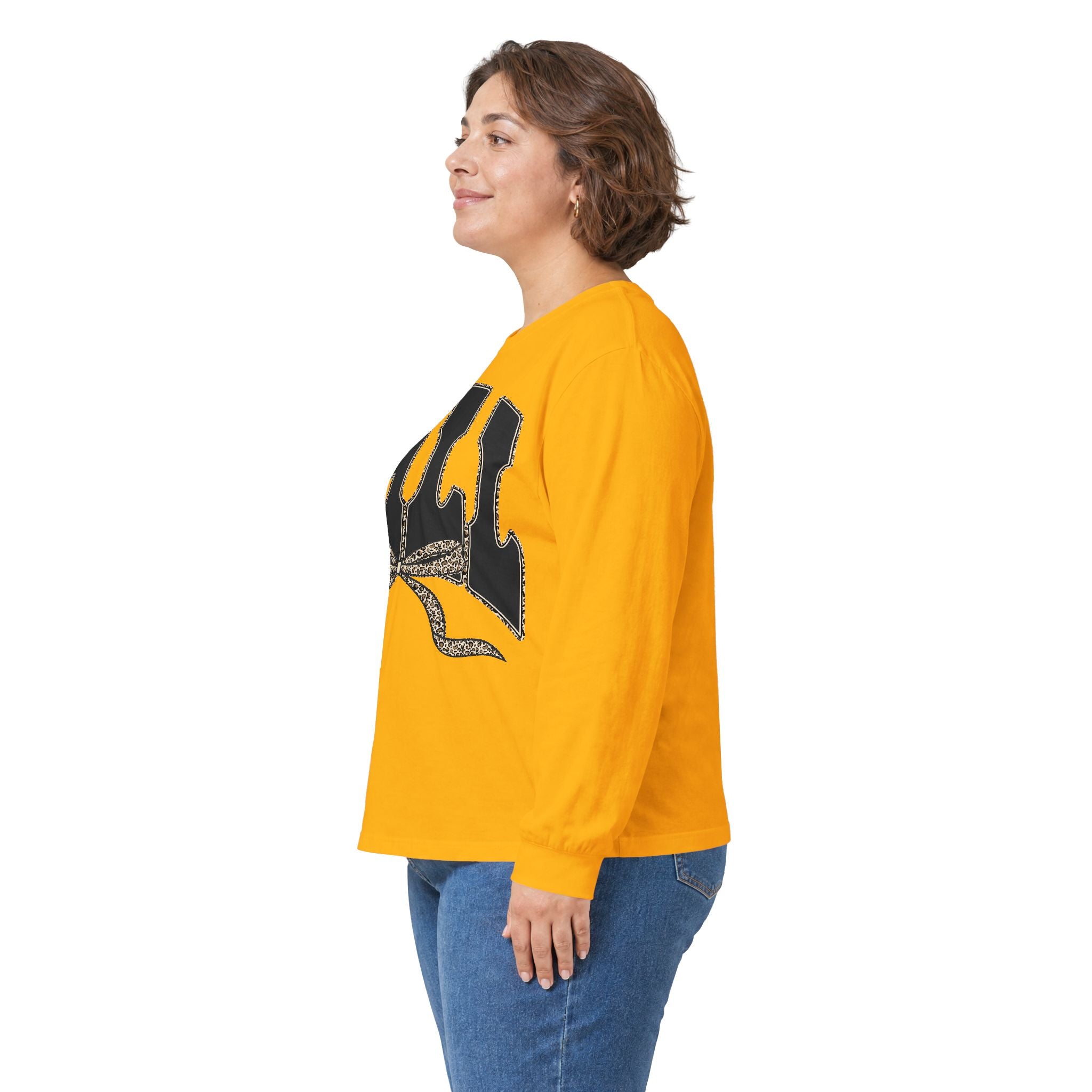 Fall Graphic Long Sleeve Tee — "FALL" Arch Design