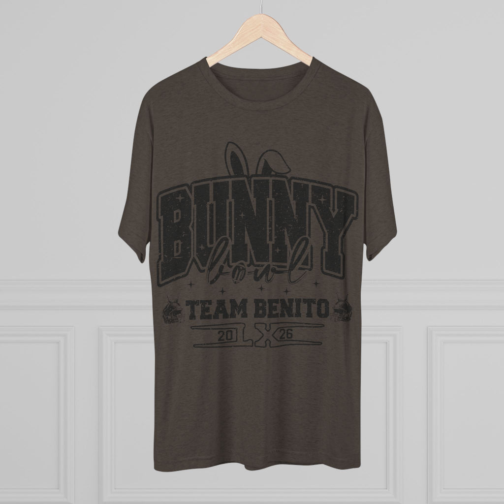 Bunny Bowl Team Benito Tee — Vintage Sports Easter Rabbit Graphic Shirt