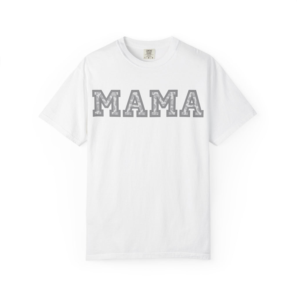 Mama Graphic T-Shirt Vintage Varsity Mom Tee for Mother's Day & Everyday