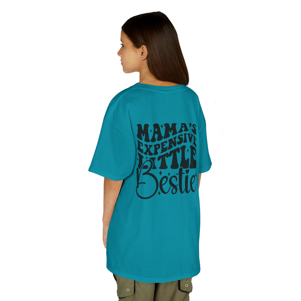 Kids Tee — "Mama’s Expensive Little Bestie" Graphic Shirt