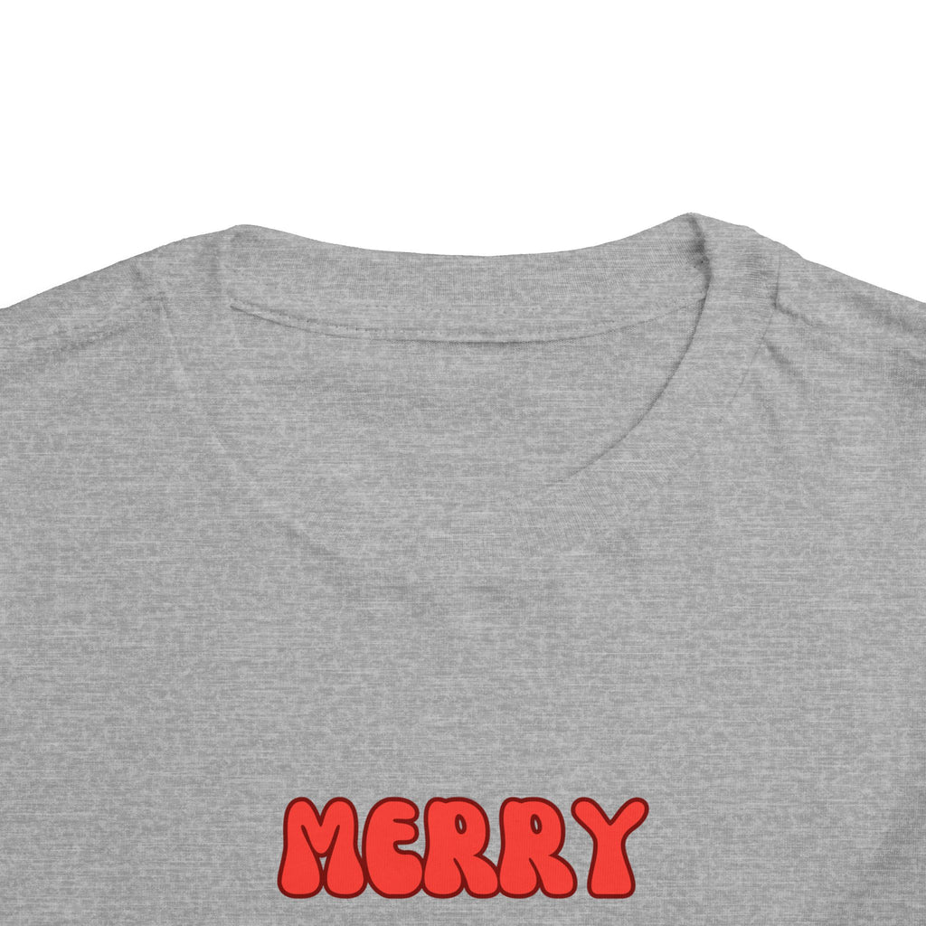 Merry Christmas Penguin Toddler Tee