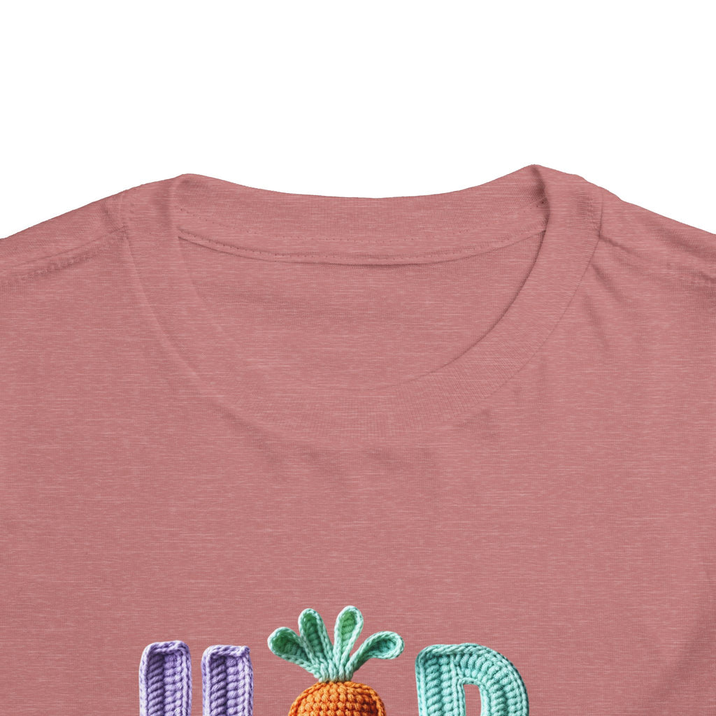 Hip Hop Easter Toddler Tee — Cute Bunny & Carrot Kids Shirt