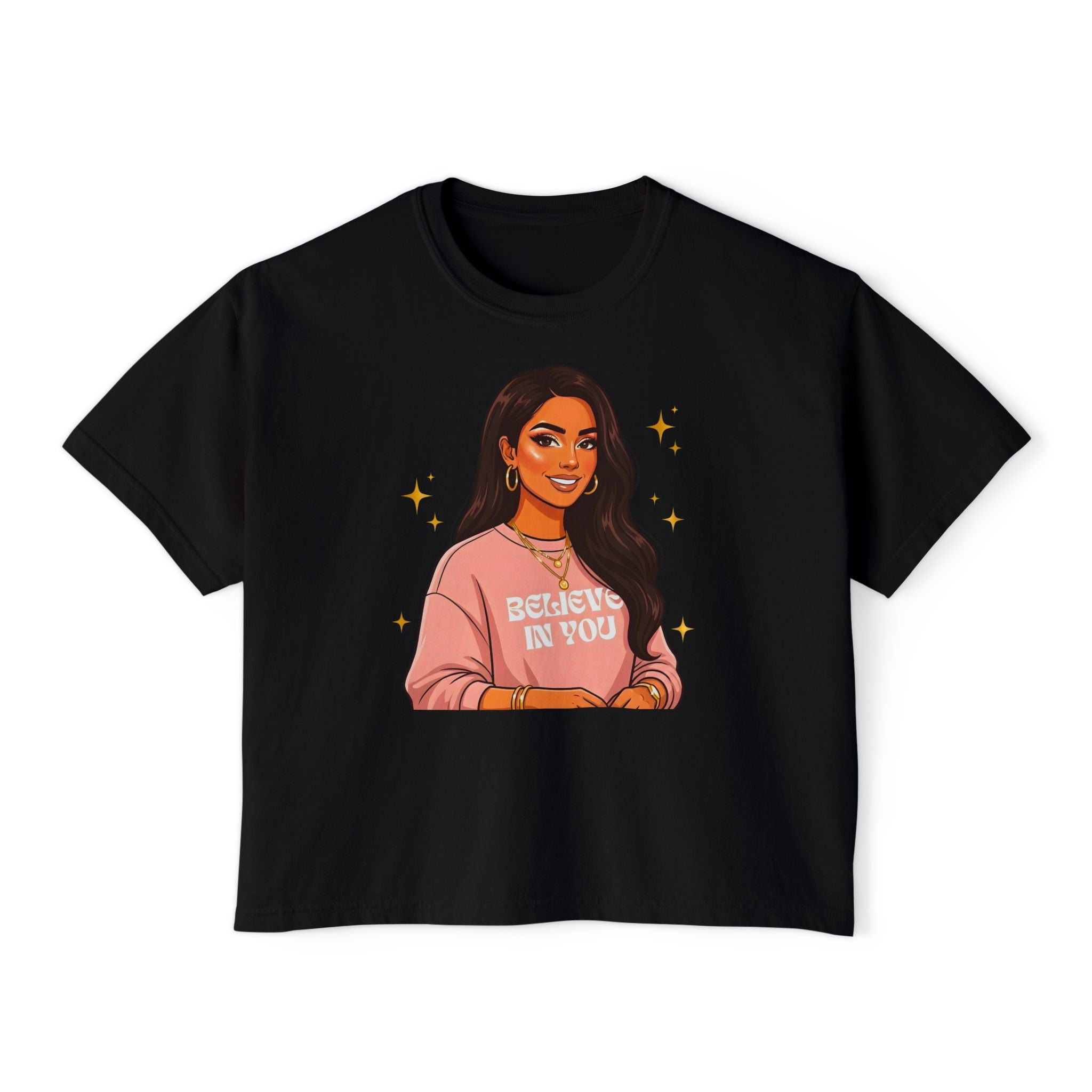Believe In You Boxy Tee