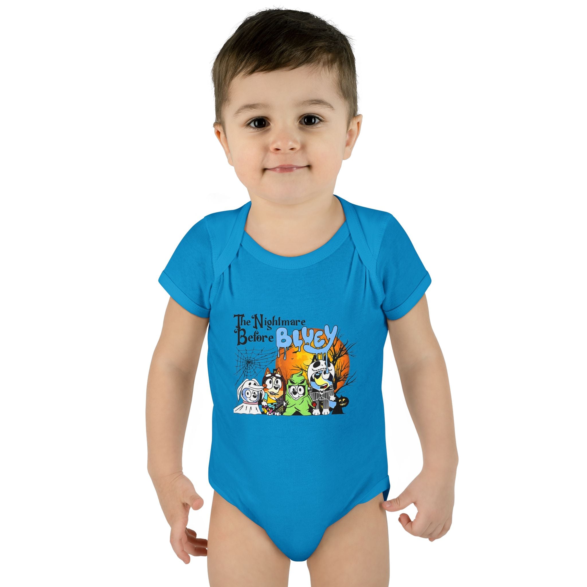 Baby Bodysuit - Cute Cartoon Halloween Infant Onesie