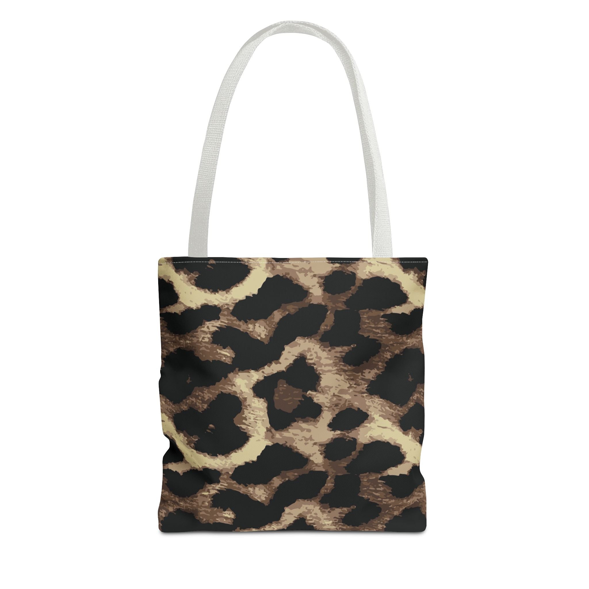 Leopard Print Tote Bag - All-Over-Print Fashion Shopper