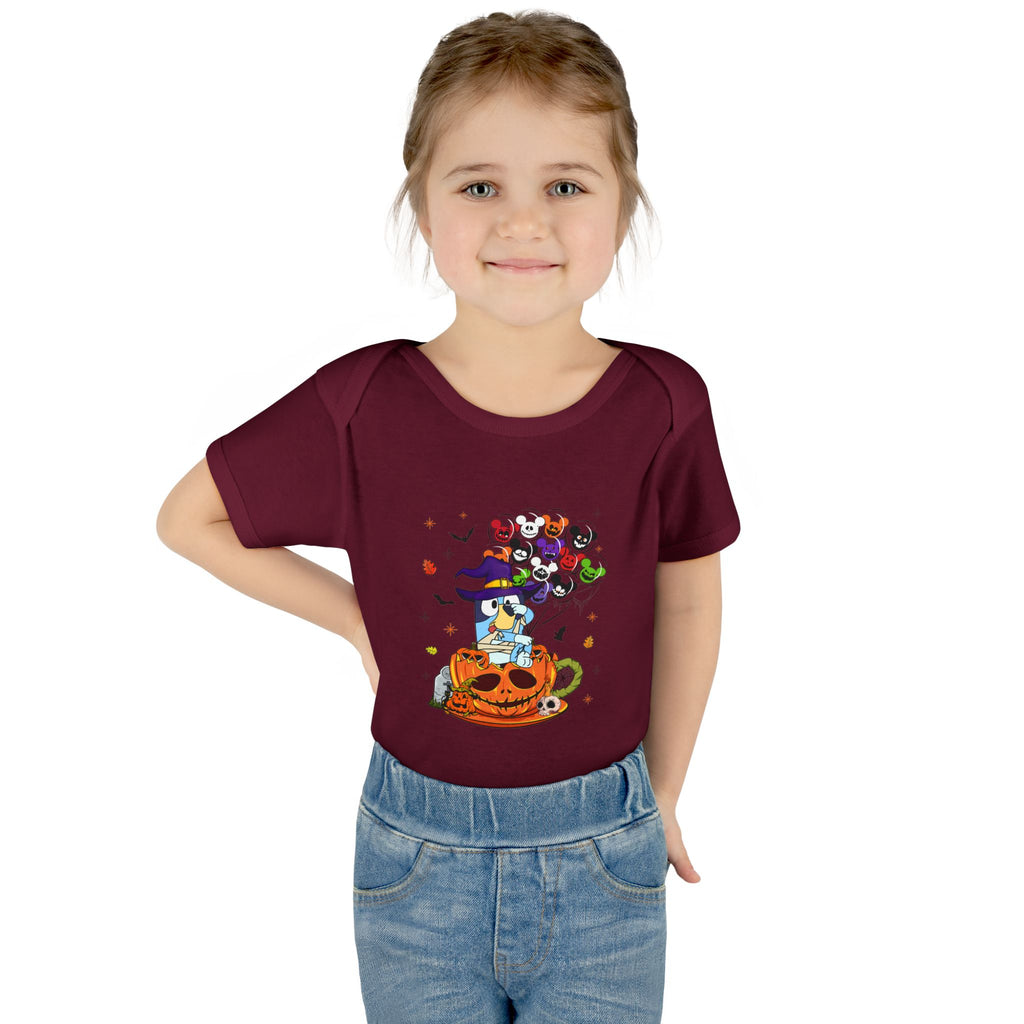 Infant Halloween Witch Pumpkin Bodysuit – Cute Baby Trick-or-Treat Costume