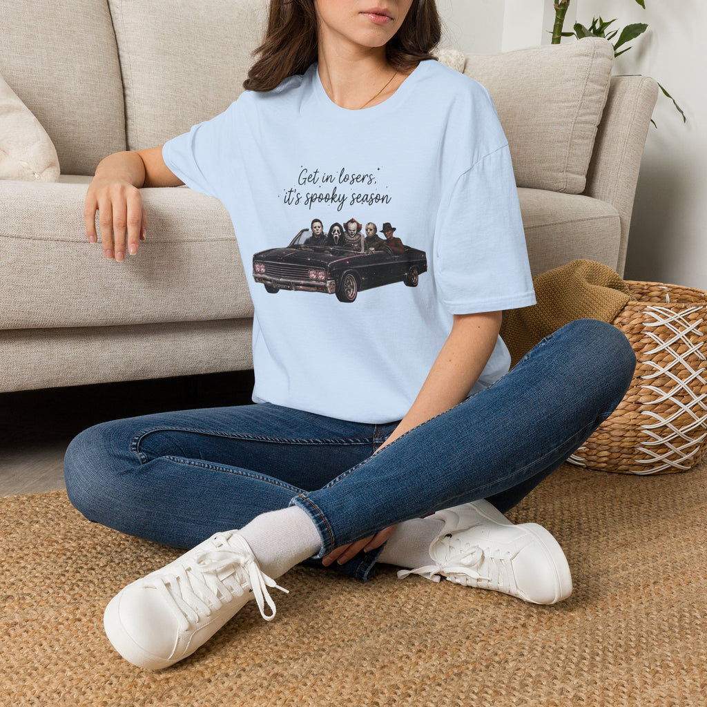 Spooky Season Tee — 'Get in Losers, It's Spooky Season' Halloween T-Shirt