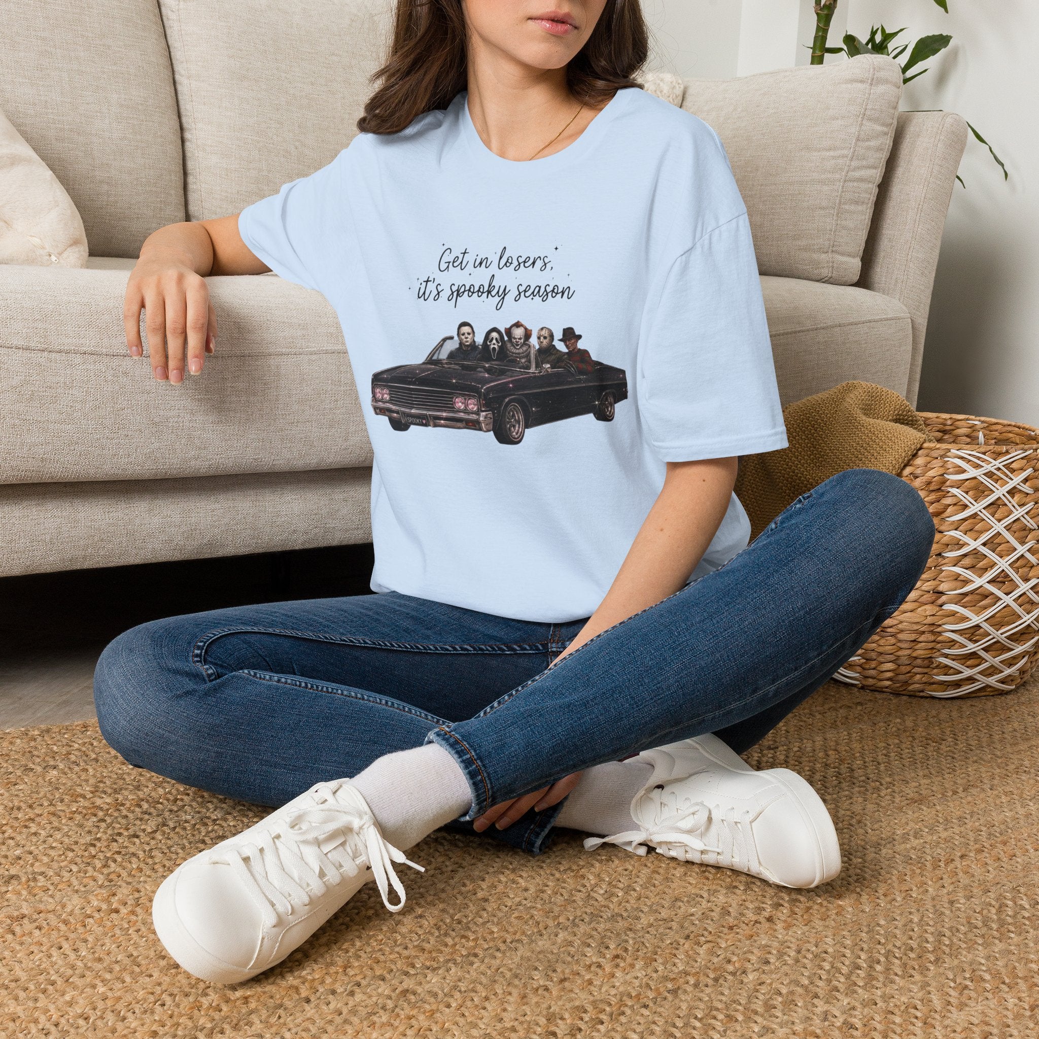 Spooky Season Tee — 'Get in Losers, It's Spooky Season' Halloween T-Shirt
