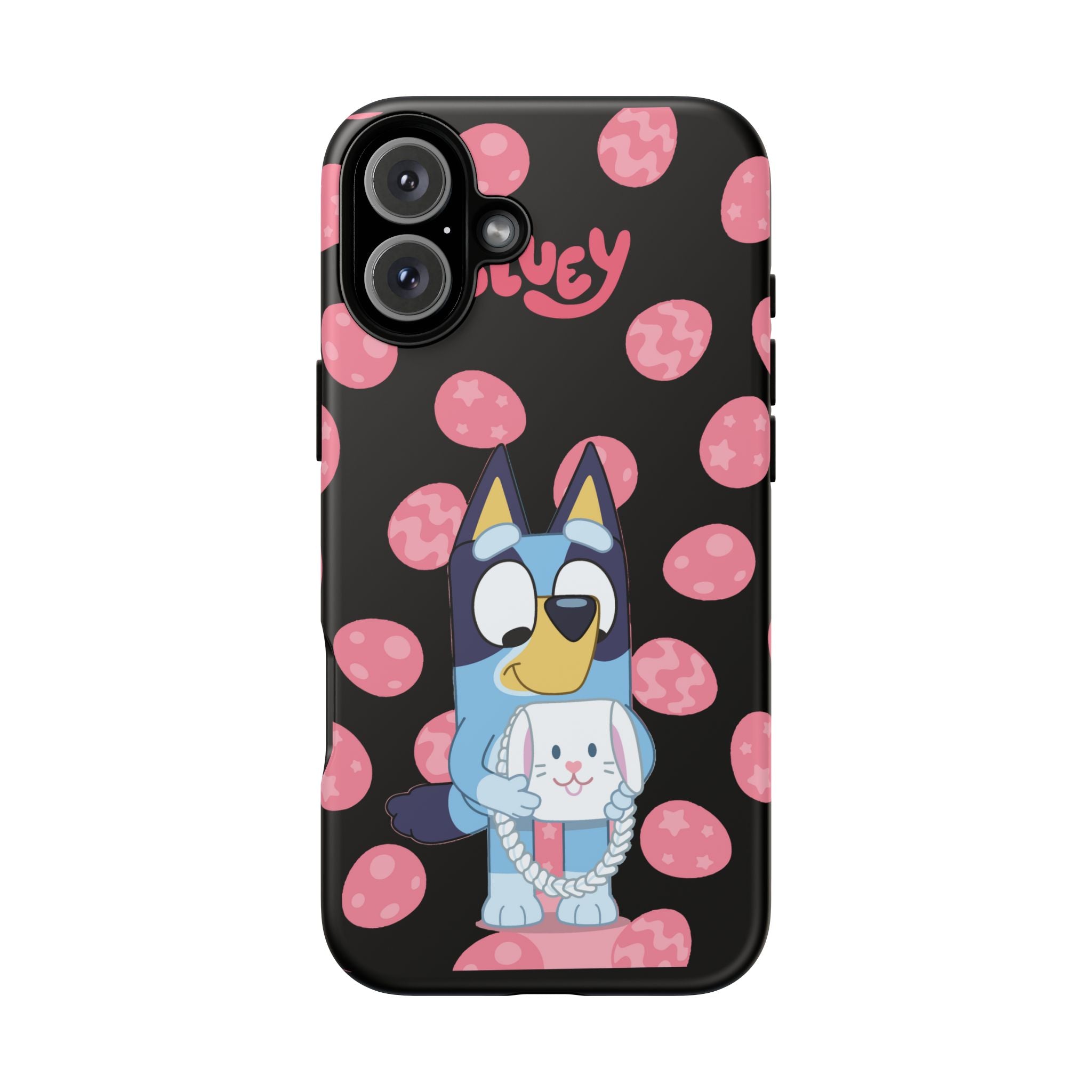 Bluey Holding Bunny phone case | Cute cartoon character phone case