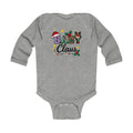 Baby Claus Infant Long Sleeve Bodysuit — Cute Christmas Holiday Baby Outfit