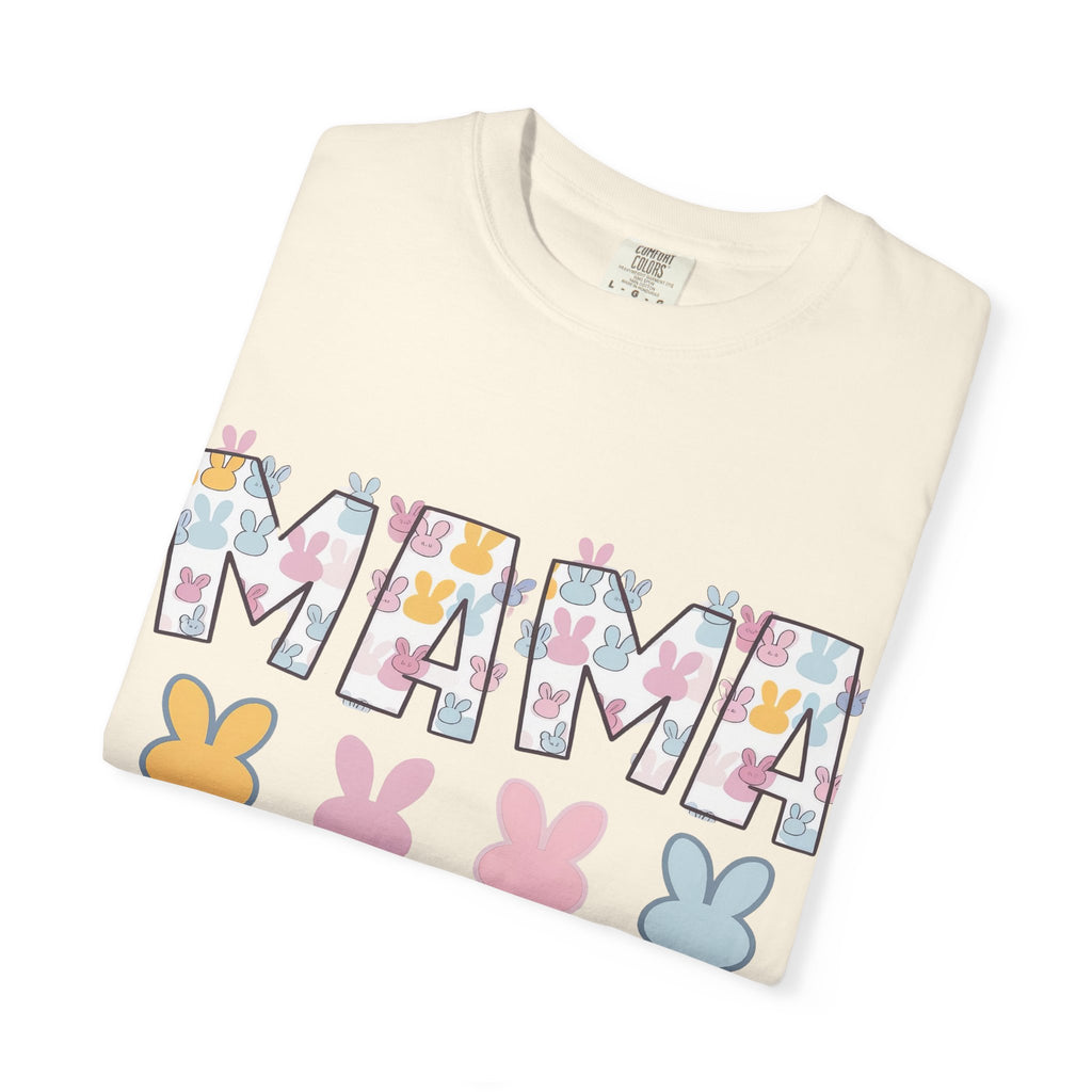 Mama Floral Peep Tee — Easter Bunny Pastel Mother's Day T-Shirt