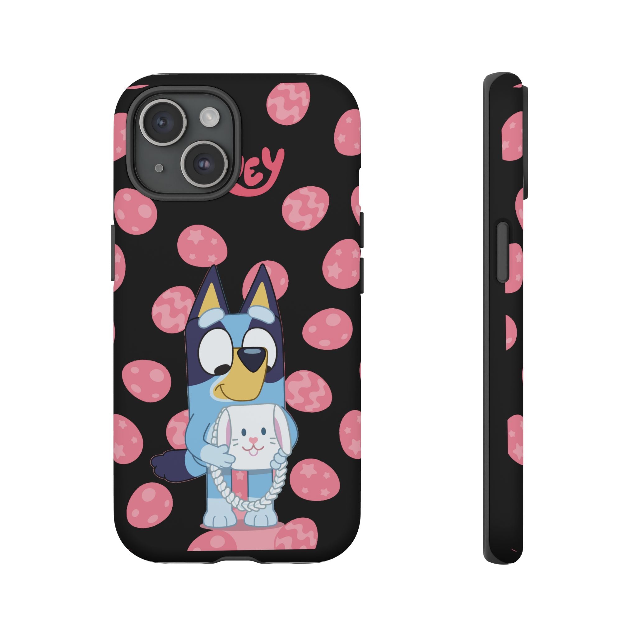 Bluey Holding Bunny phone case | Cute cartoon character phone case