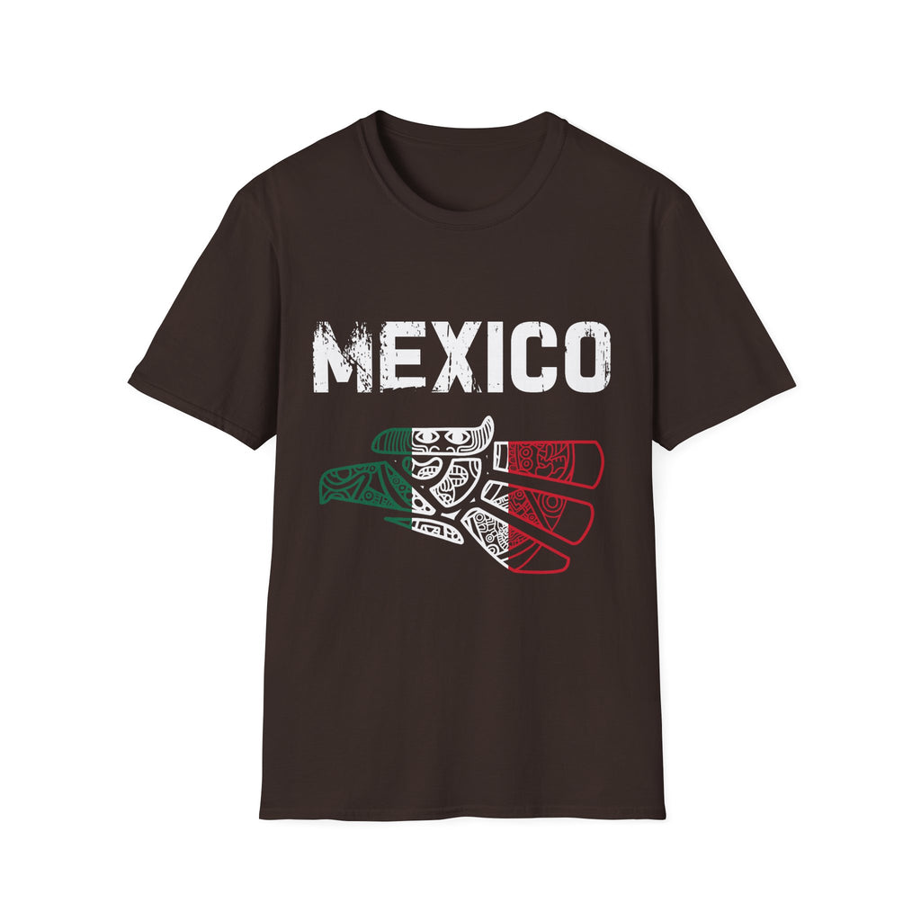 Mexico Flag Guitar T-Shirt — Mexican Pride Music Tee
