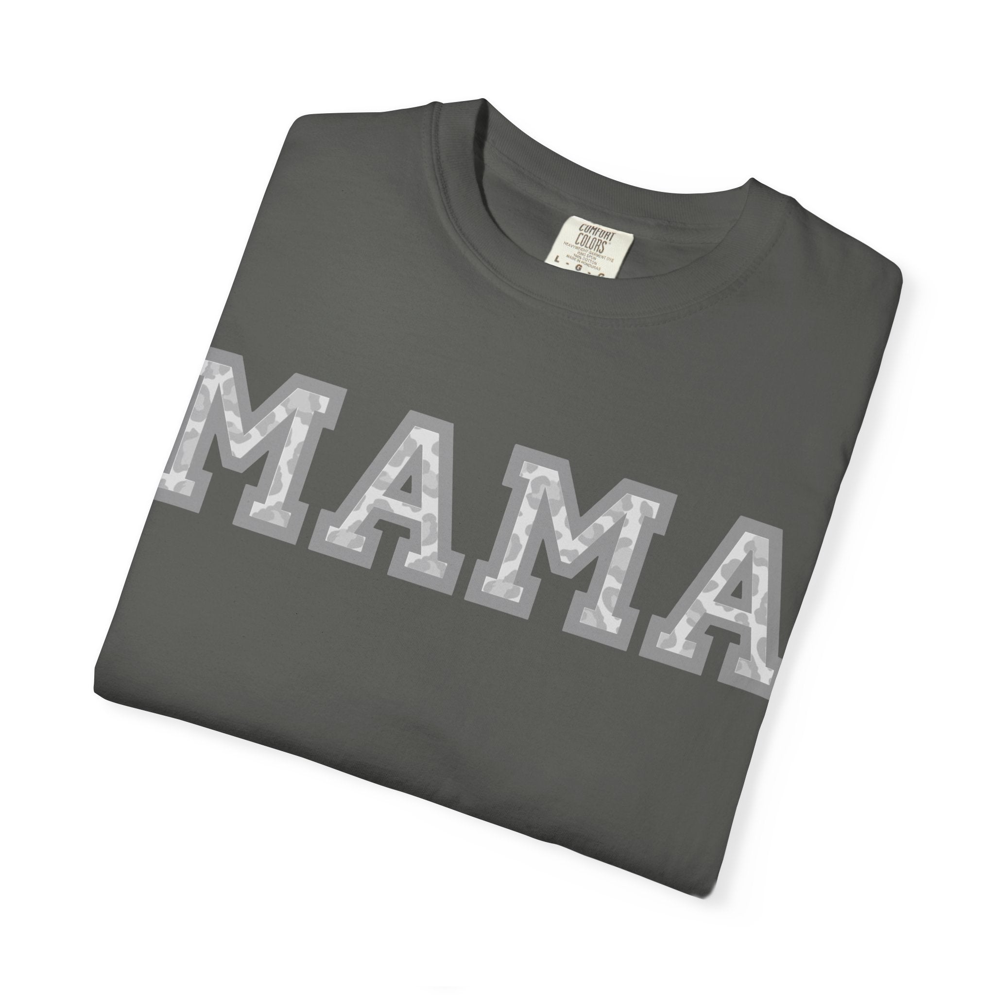 Mama Graphic T-Shirt Vintage Varsity Mom Tee for Mother's Day & Everyday