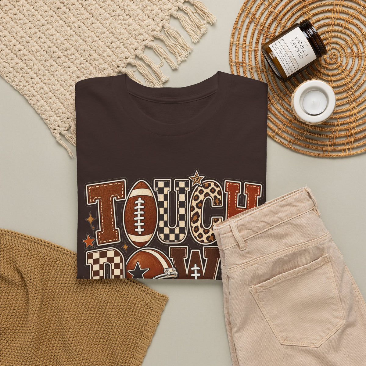 Tough Down Season Football T-Shirt