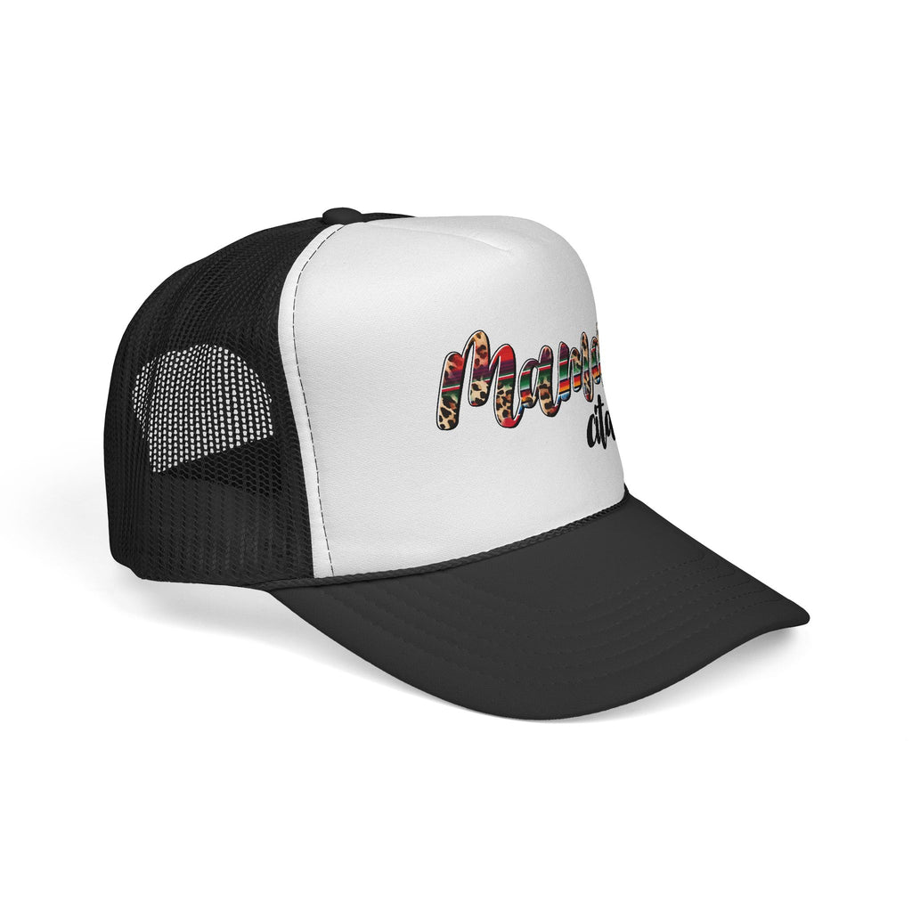 Mama Alta Trucker Cap — Serape Pattern Mom Hat