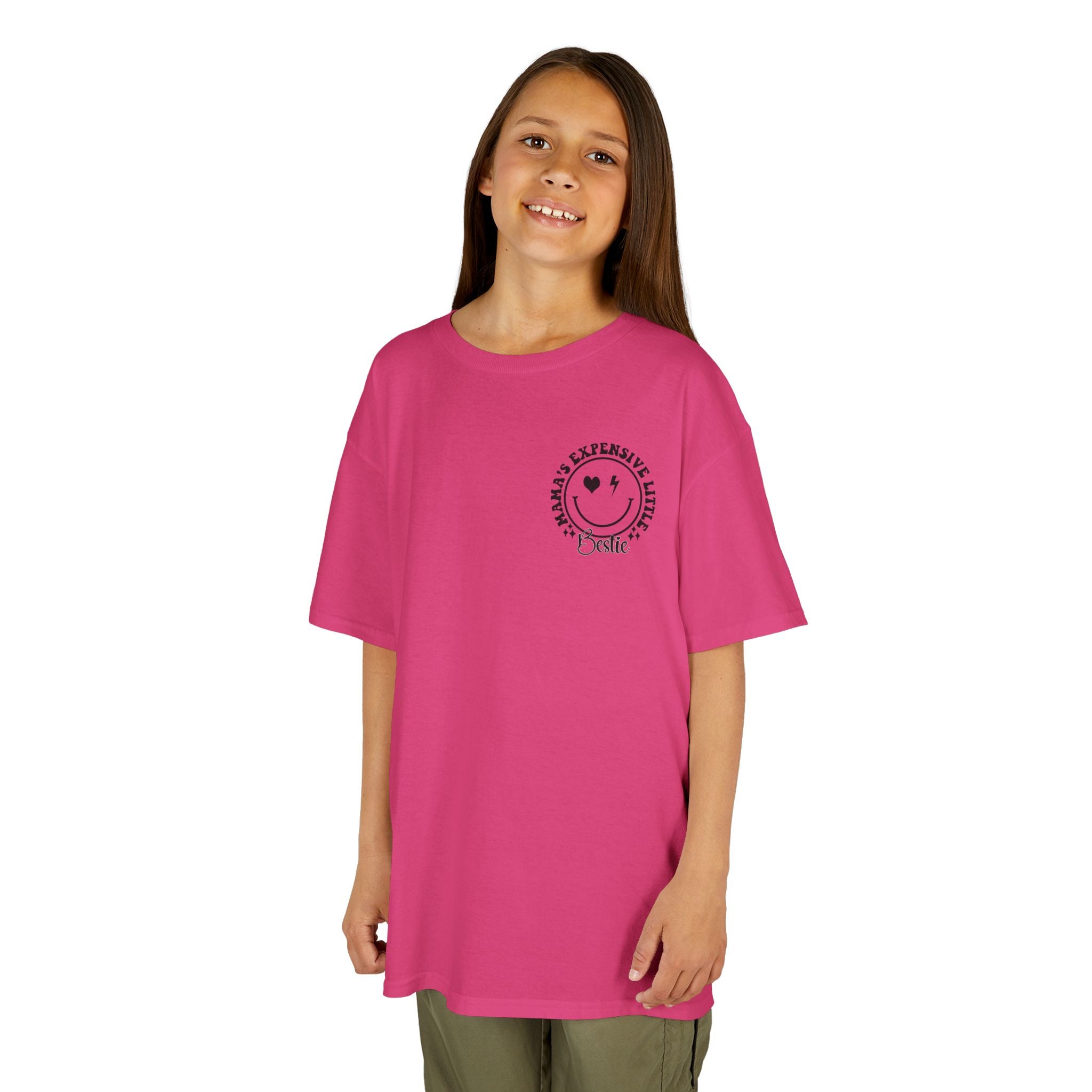 Kids Tee — "Mama’s Expensive Little Bestie" Graphic Shirt