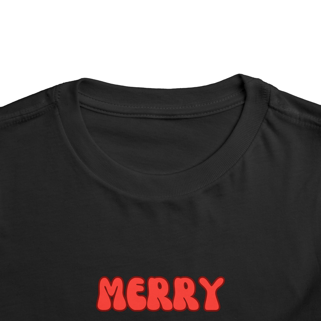 Merry Christmas Penguin Toddler Tee