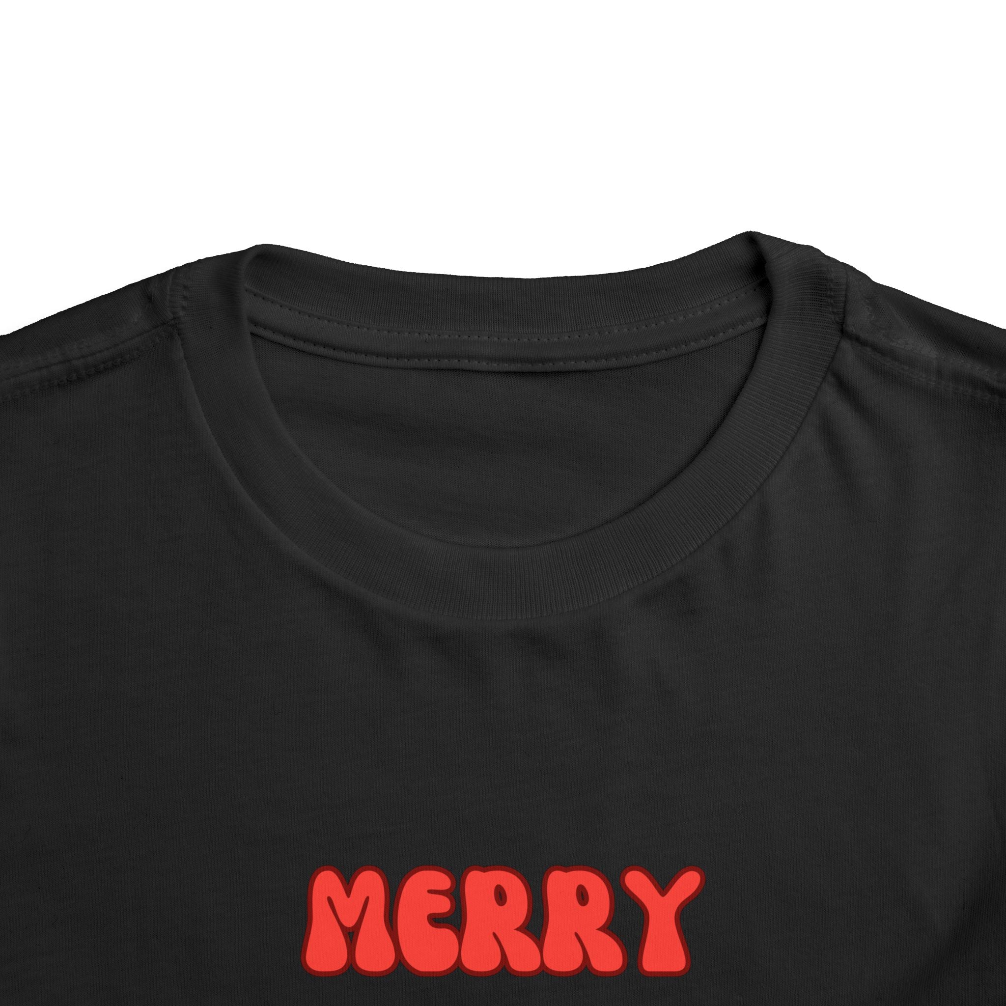 Merry Christmas Penguin Toddler Tee