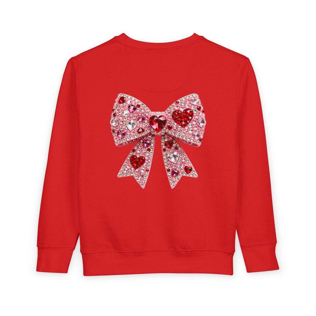 Toddler Sweatshirt — Pink Heart Huntrix