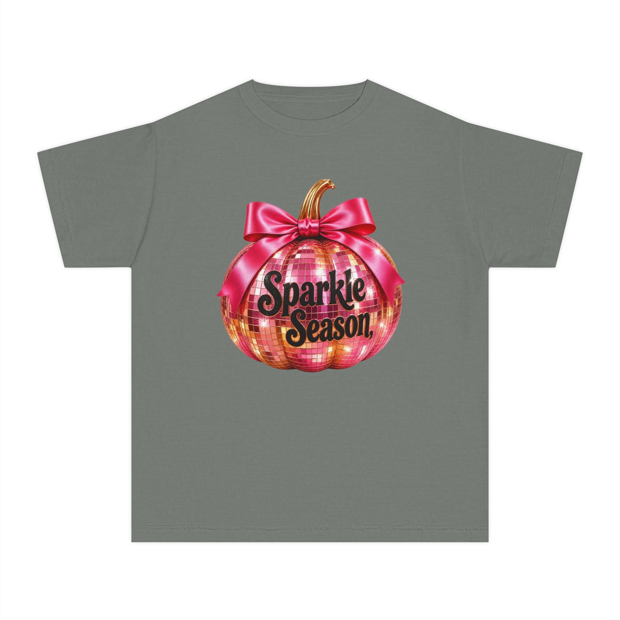 Sparkle Season Pumpkin Youth T‑Shirt