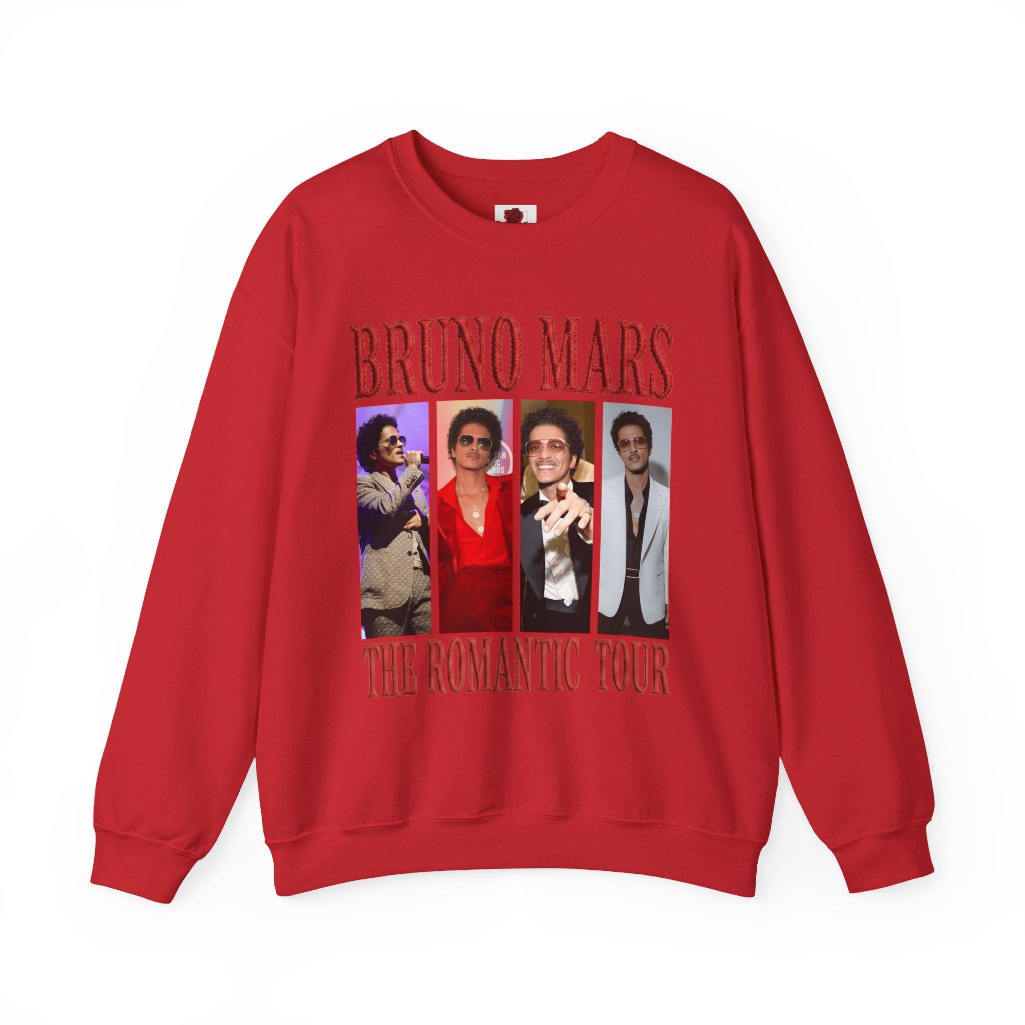 Tour Crewneck Sweatshirt — The Romantic Tour Graphic