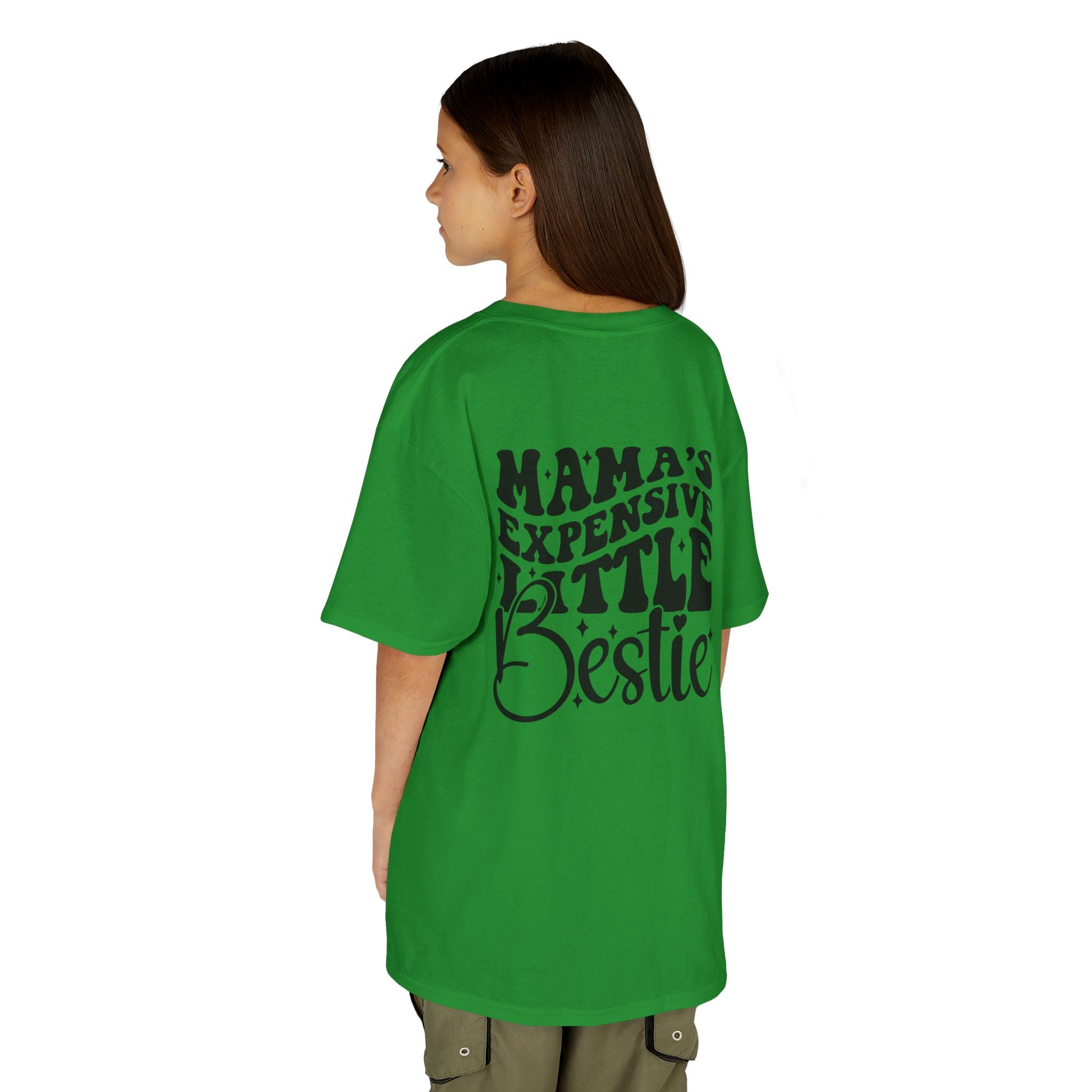 Kids Tee — "Mama’s Expensive Little Bestie" Graphic Shirt