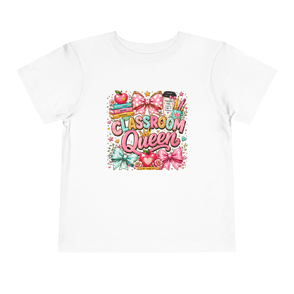 Classroom Queen Toddler T-Shirt — Cute School Teacher Inspired Tee