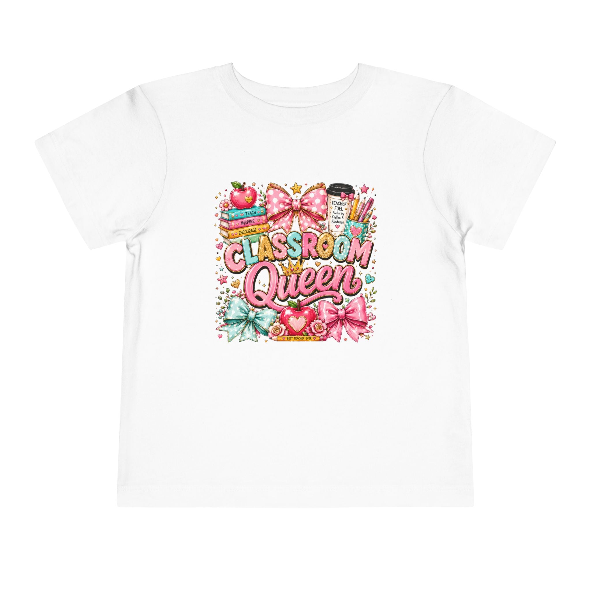 Classroom Queen Toddler T-Shirt — Cute School Teacher Inspired Tee