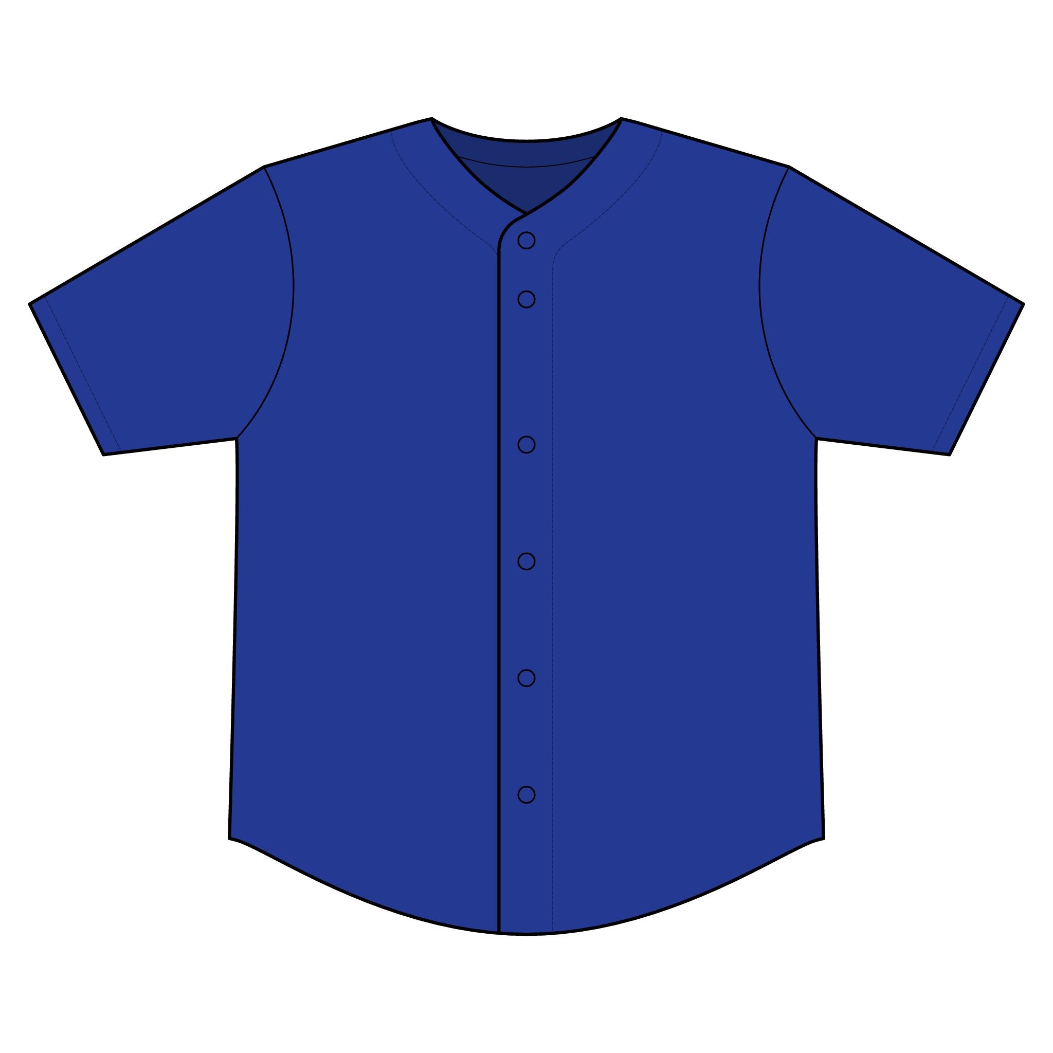 PosiCharge Tough Mesh Full-Button Jersey
