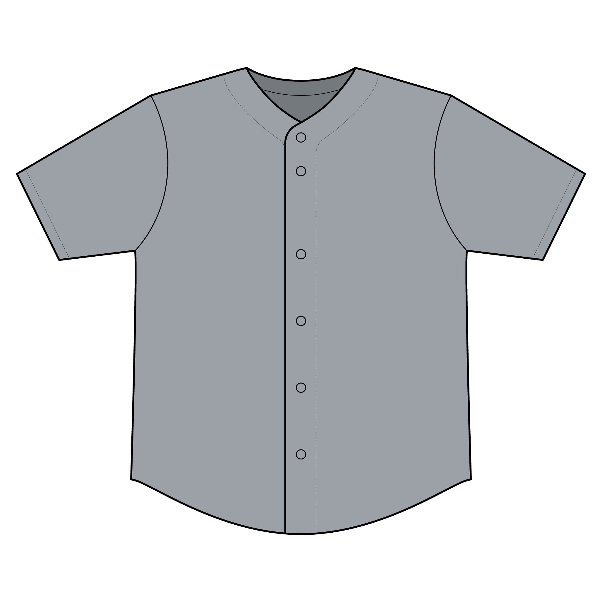 PosiCharge Tough Mesh Full-Button Jersey