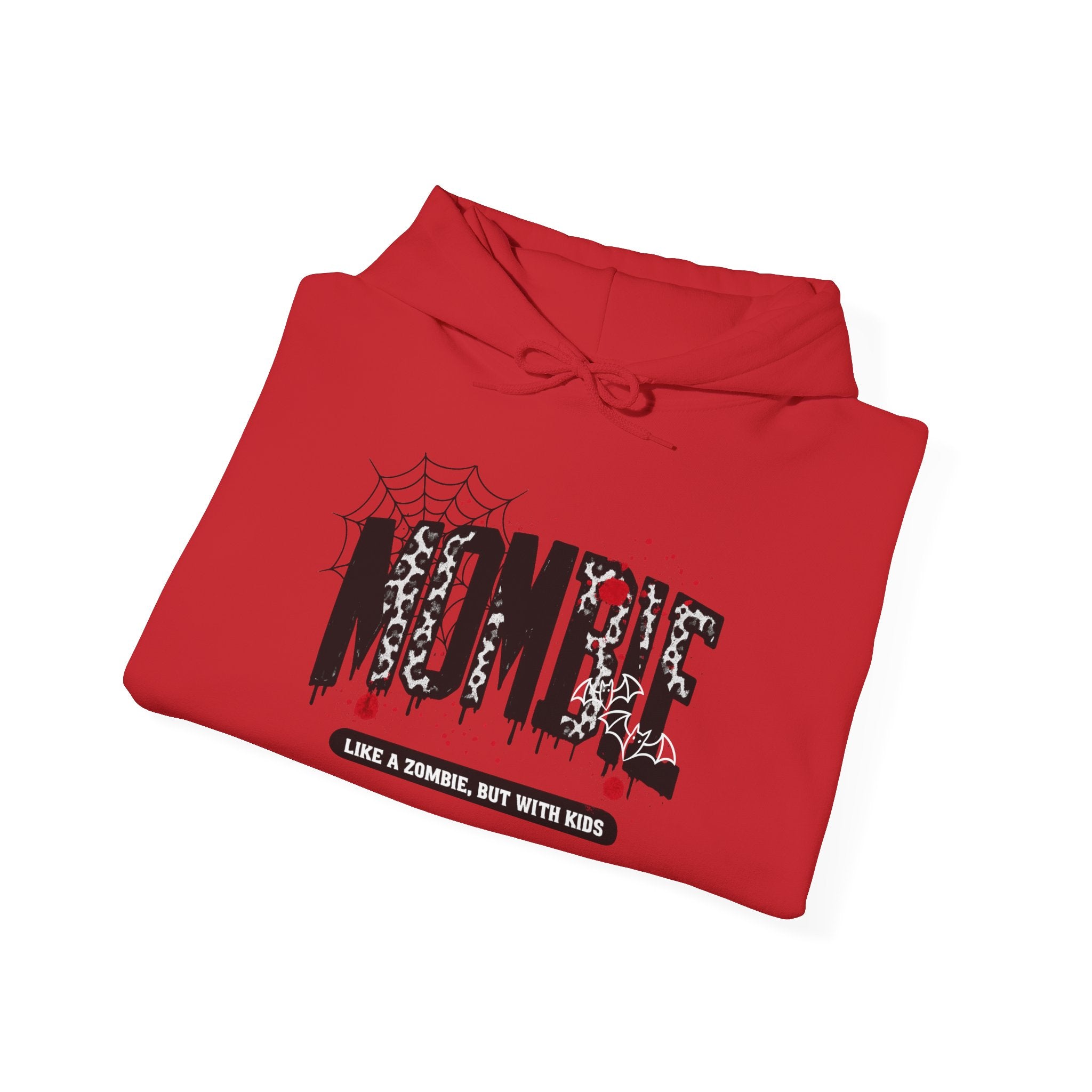 Hoodie - "Nombie" Funny Zombie Dad Hoodie (Like a Zombie, But With Kids)