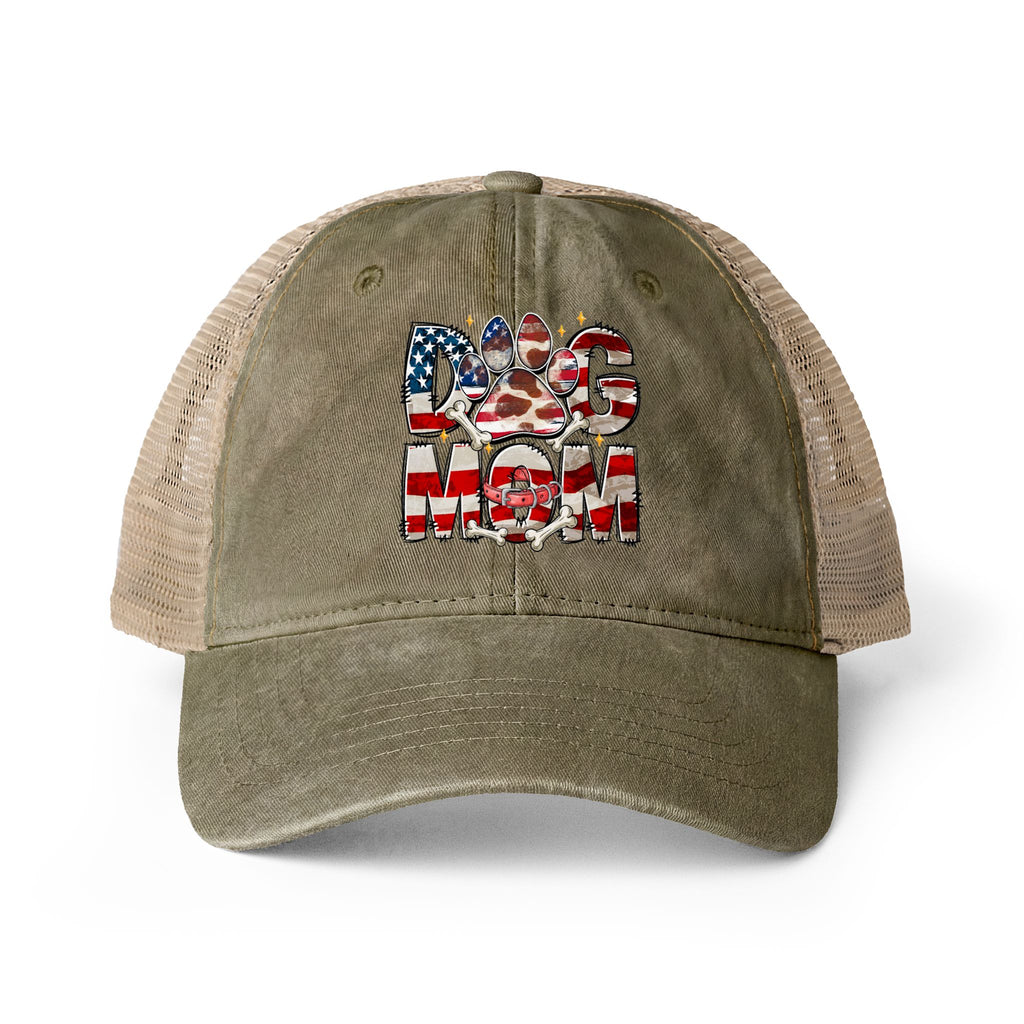 Women's Washed Mesh-Back Cap