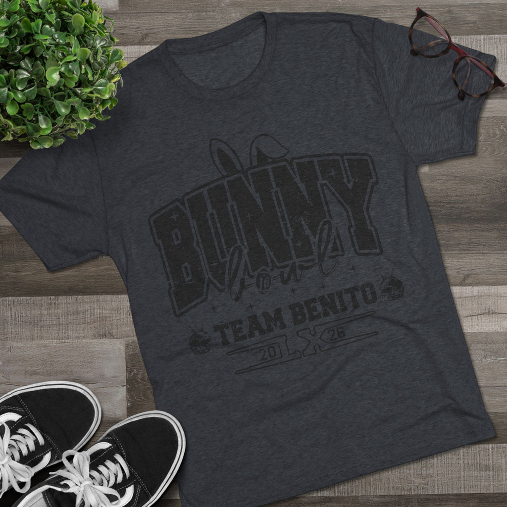 Bunny Bowl Team Benito Tee — Vintage Sports Easter Rabbit Graphic Shirt