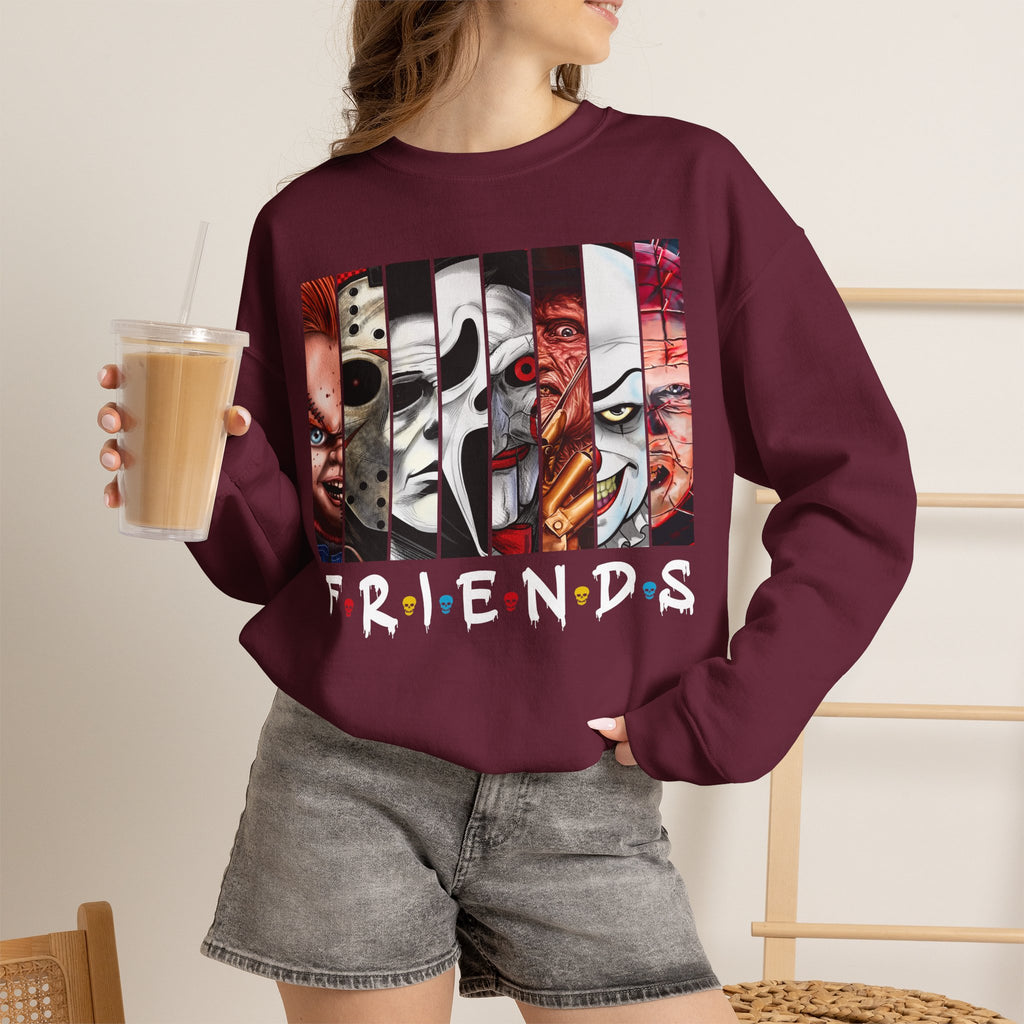 Horror Icons 'Friends' Crewneck Sweatshirt