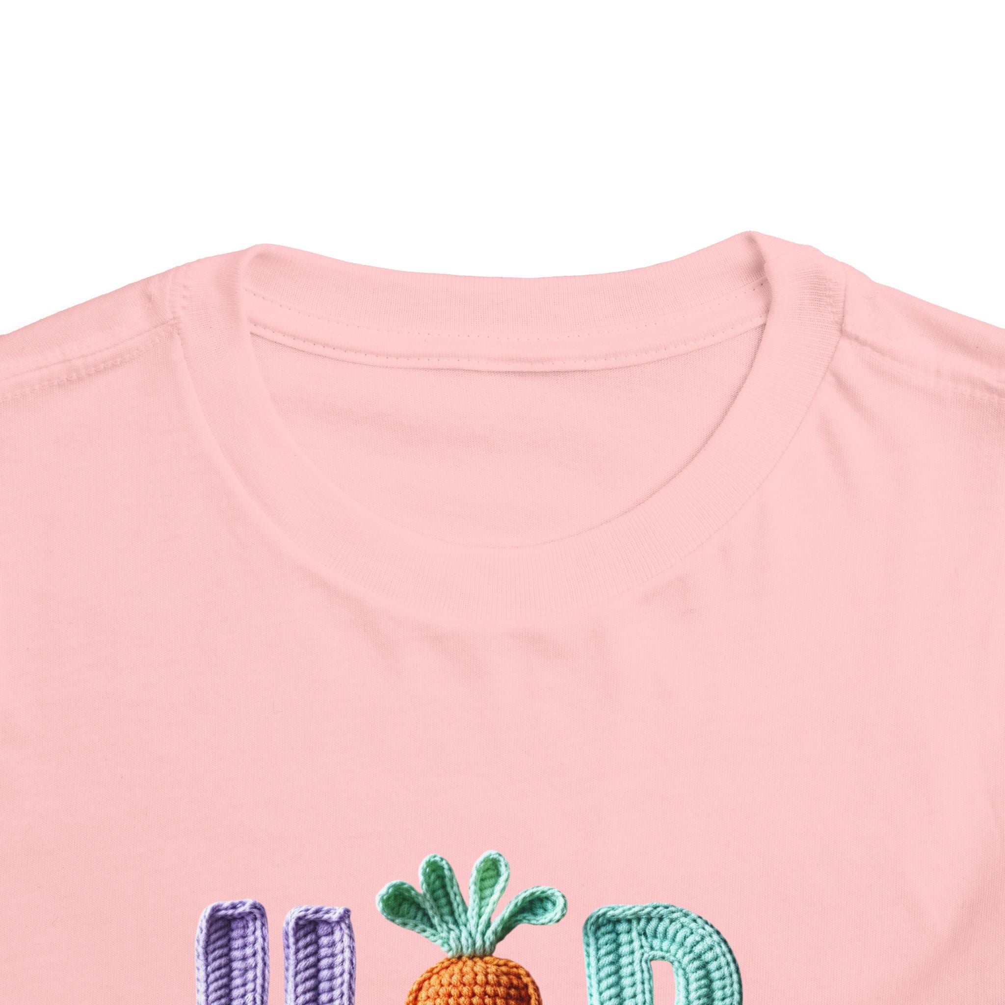 Hip Hop Easter Toddler Tee — Cute Bunny & Carrot Kids Shirt