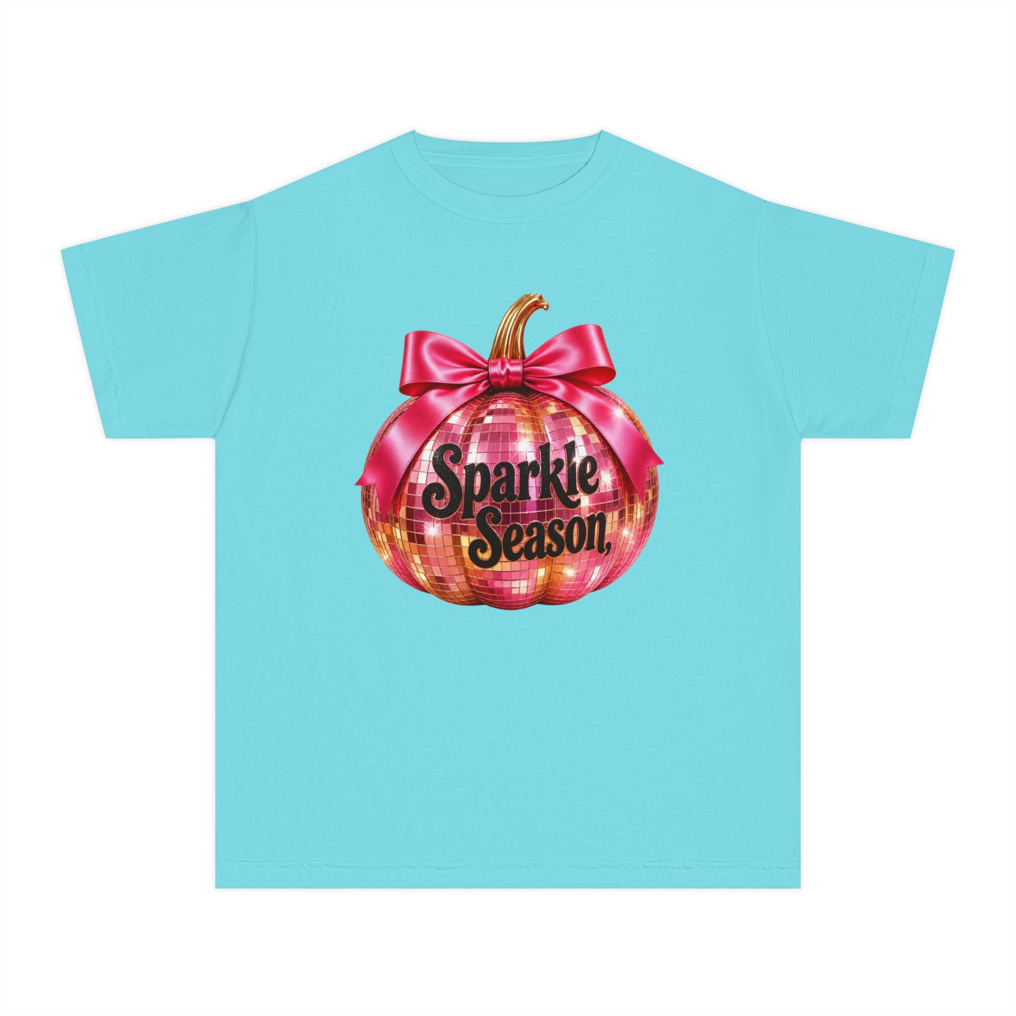 Sparkle Season Pumpkin Youth T‑Shirt