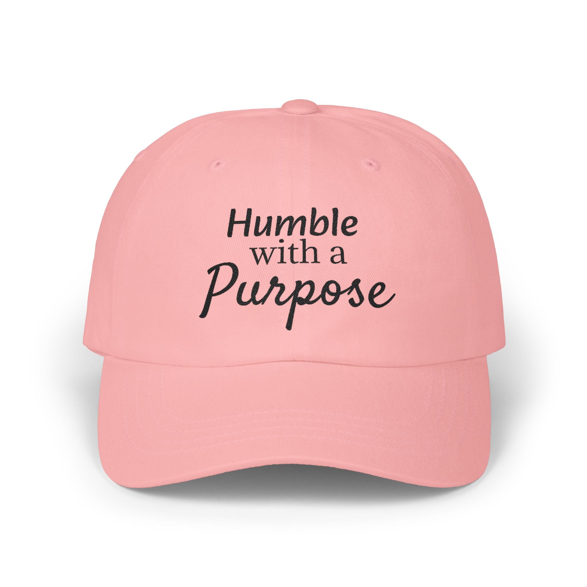 Dad Cap — "Humble with a Purpose" Embroidered Baseball Hat