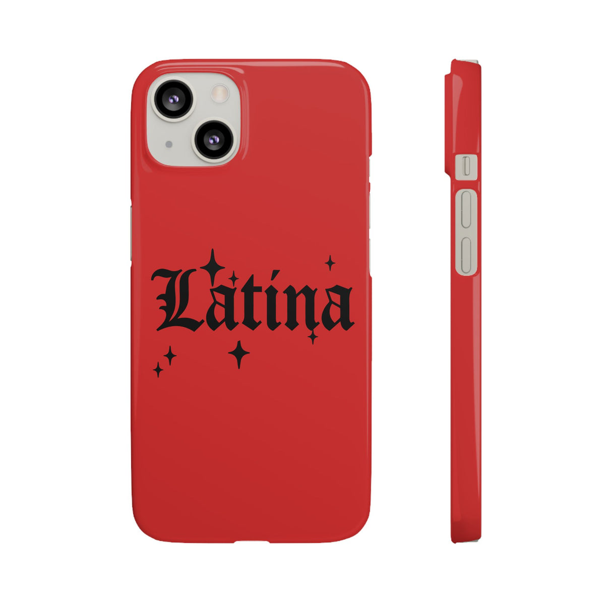 Latina script with stars Phone Case | Snap Case